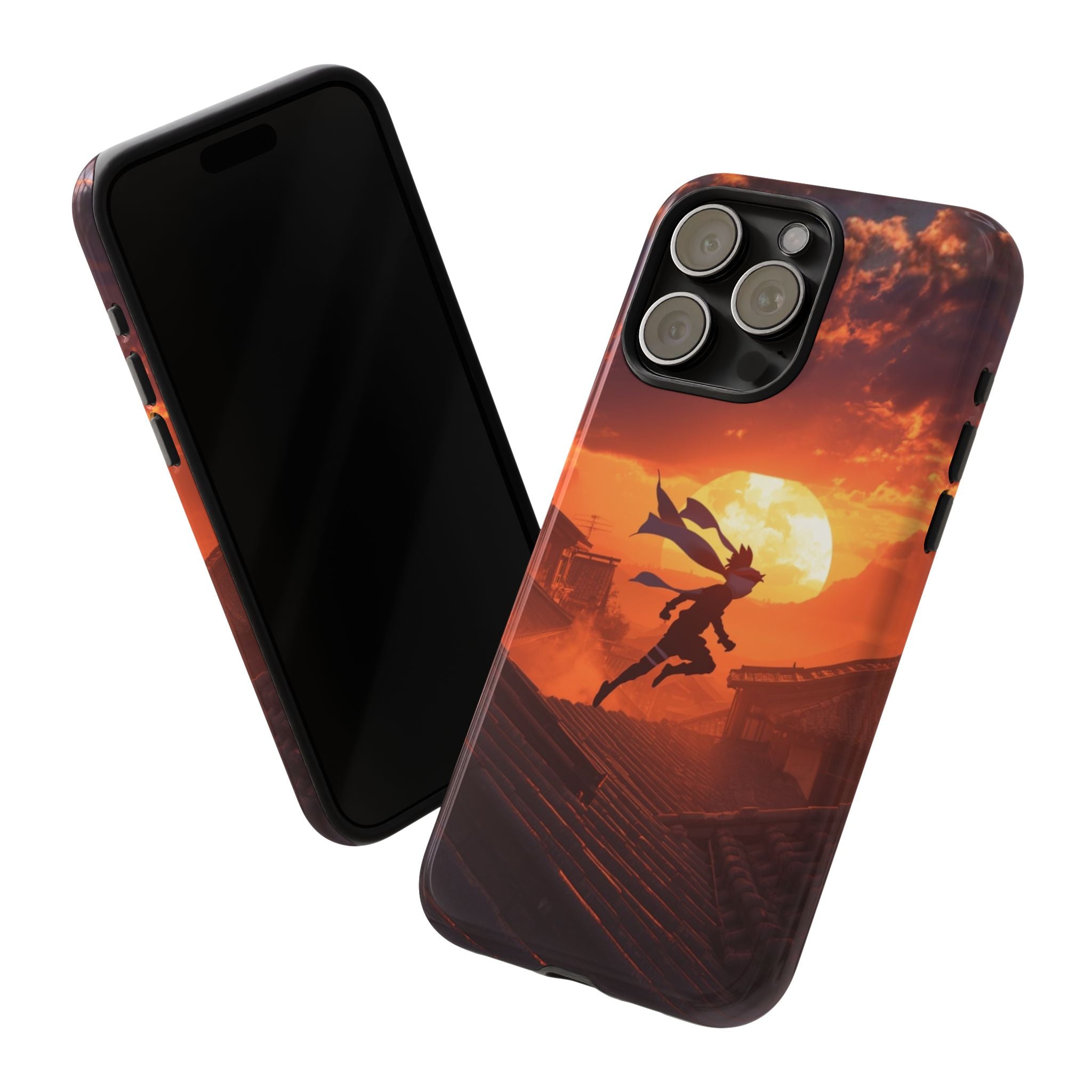 Ninja Sunset - Tough Phone Case