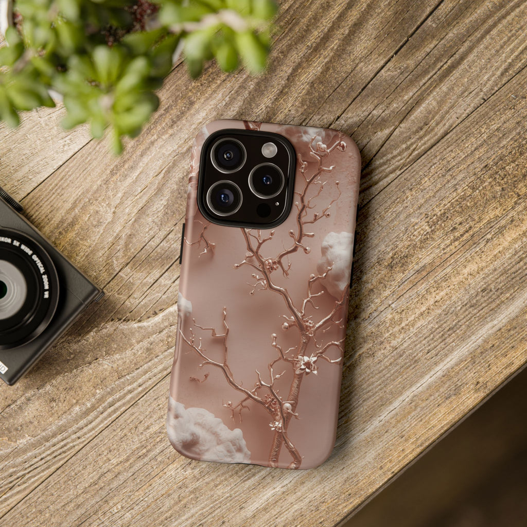 Metallic Tree - Tough Phone Case