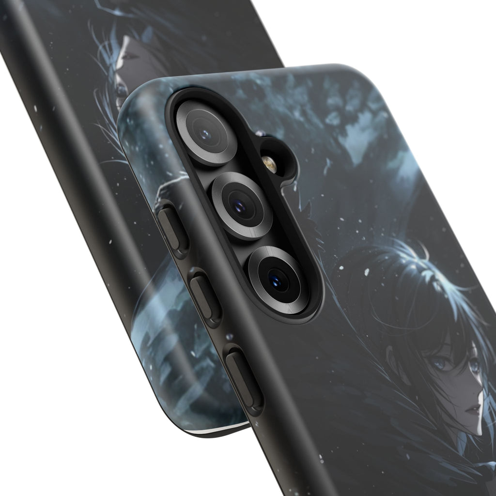 Dark Anime Warrior - Tough Phone Case