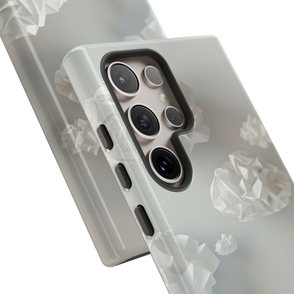 Origami Clouds - Tough Phone Case