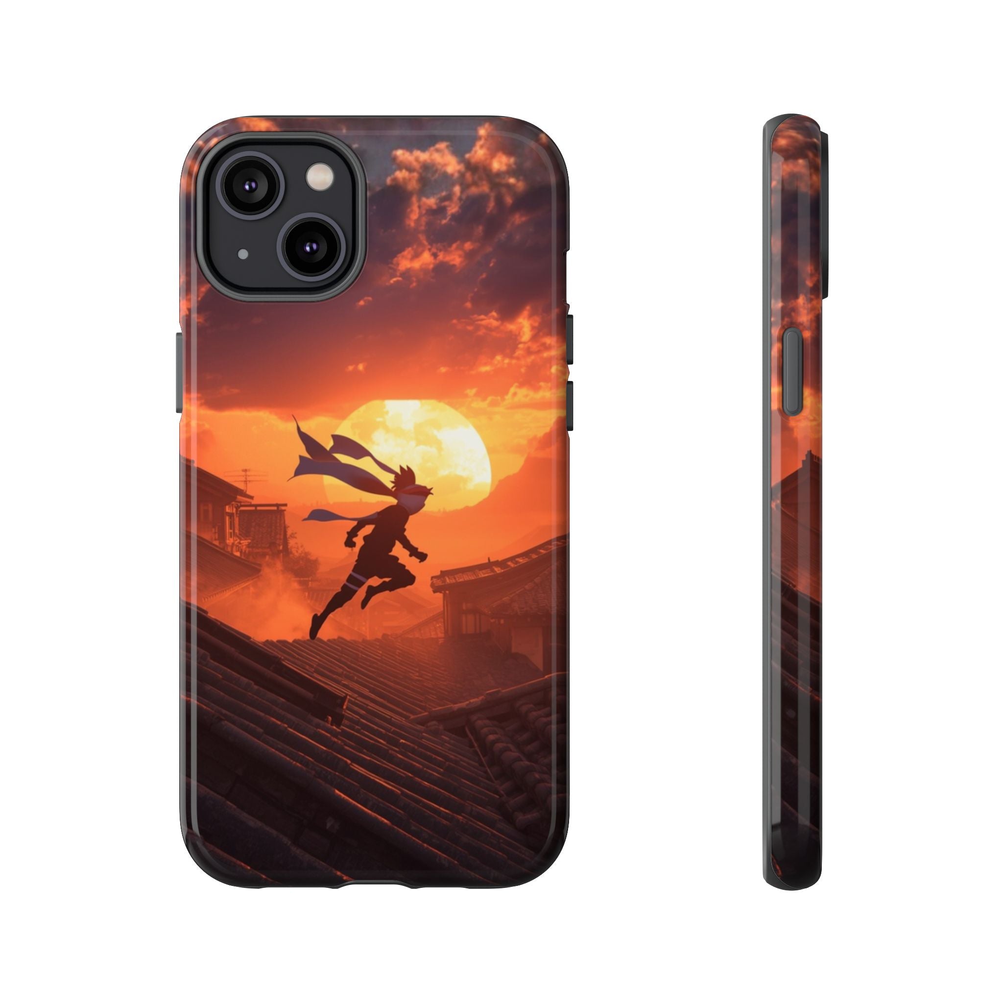 Ninja Sunset - Tough Phone Case
