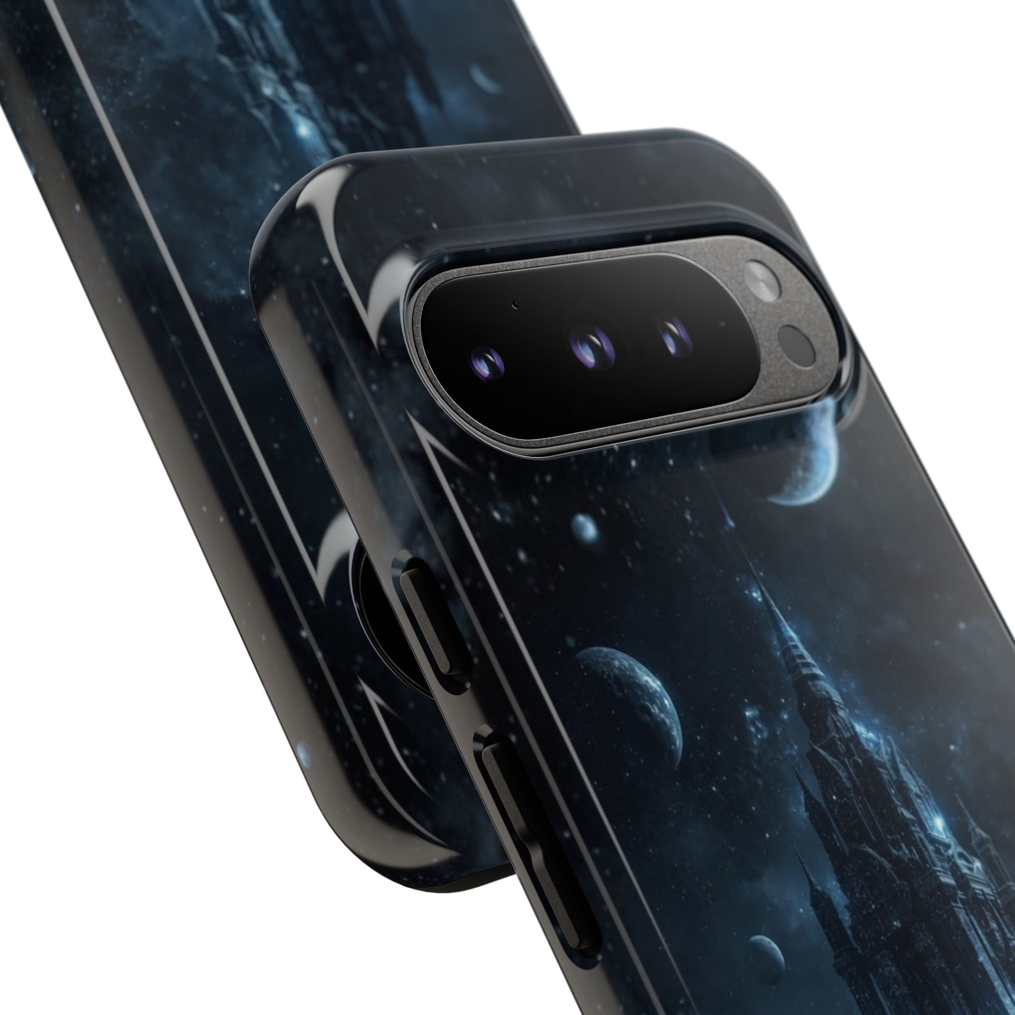 Dark Floating Castle - Tough Phone Case