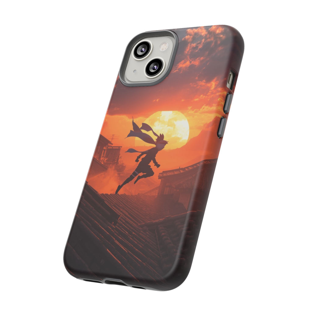 Ninja Sunset - Tough Phone Case