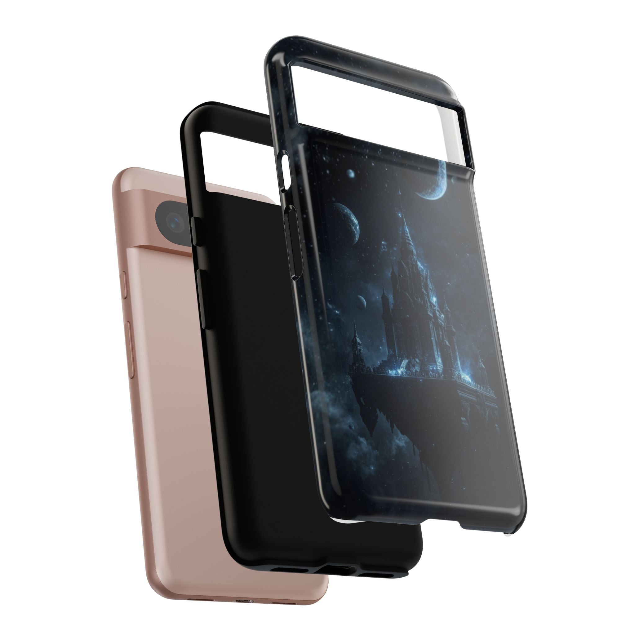 Dark Floating Castle - Tough Phone Case