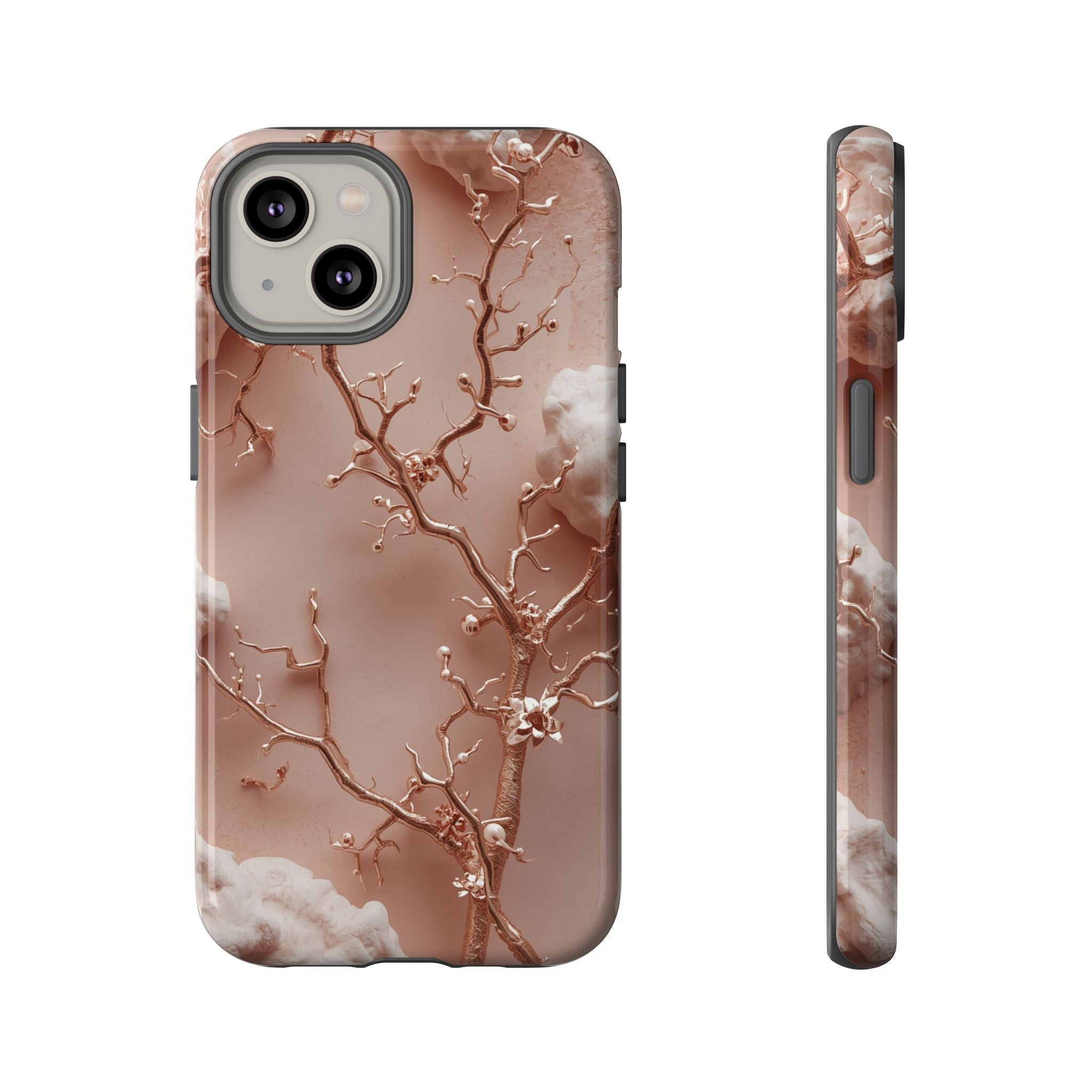 Metallic Tree - Tough Phone Case