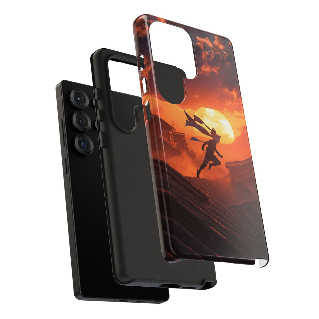 Ninja Sunset - Tough Phone Case