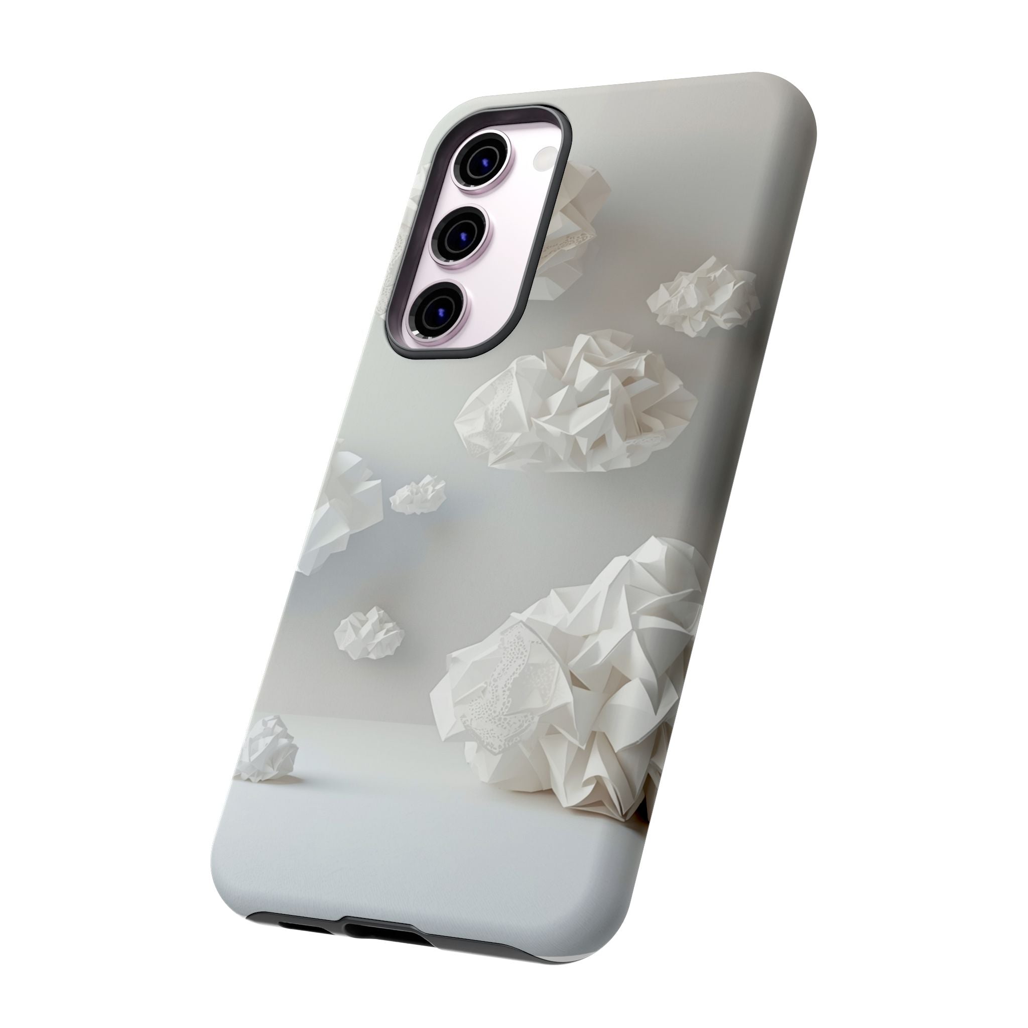 Origami Clouds - Tough Phone Case