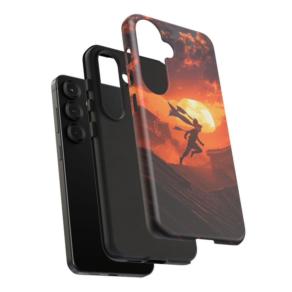 Ninja Sunset - Tough Phone Case