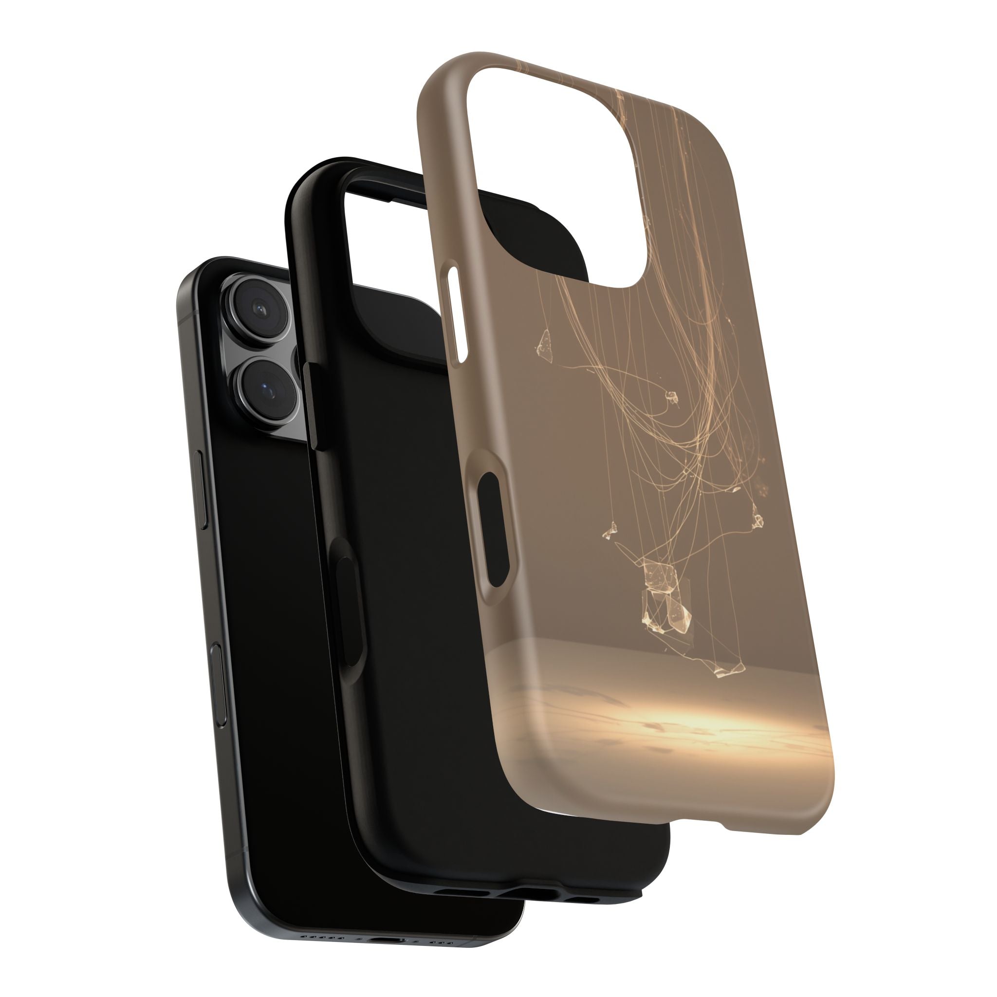 Minimal Swirl - Tough Phone Case