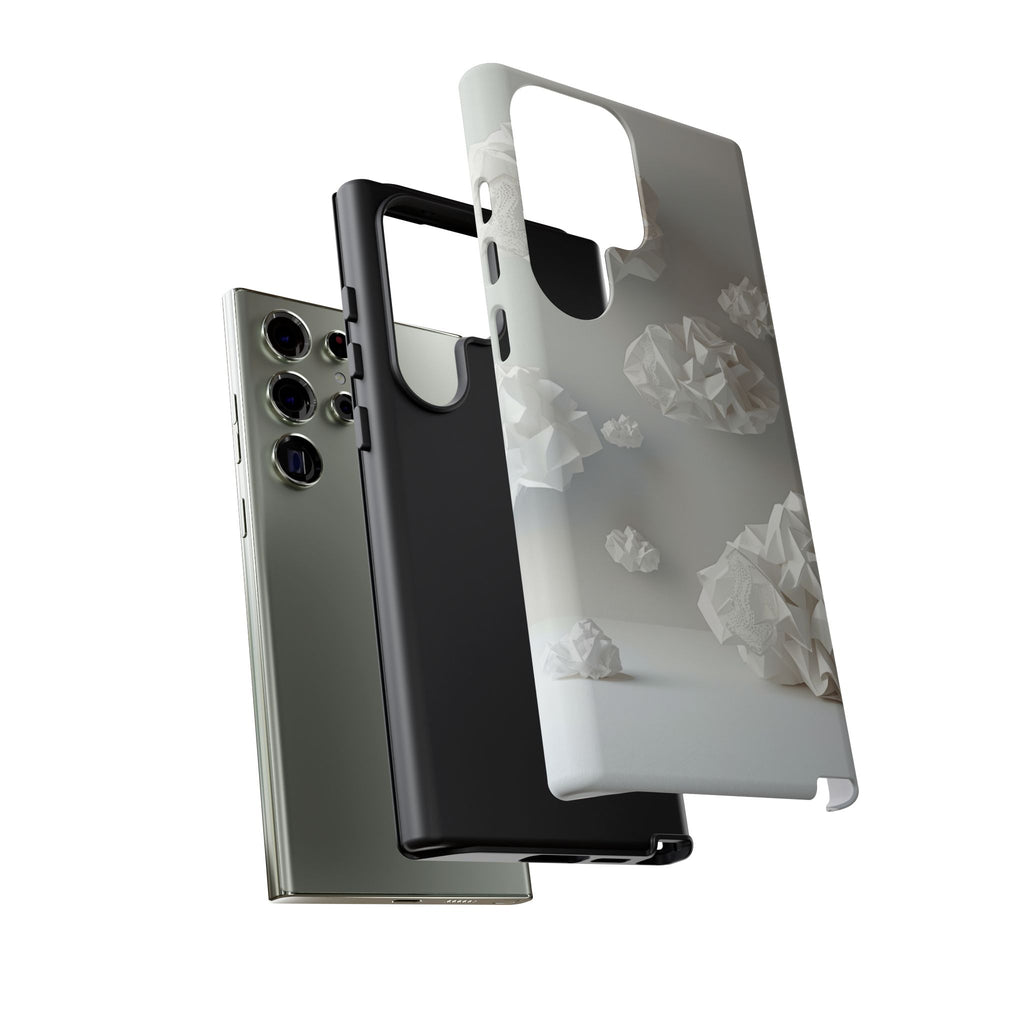 Origami Clouds - Tough Phone Case