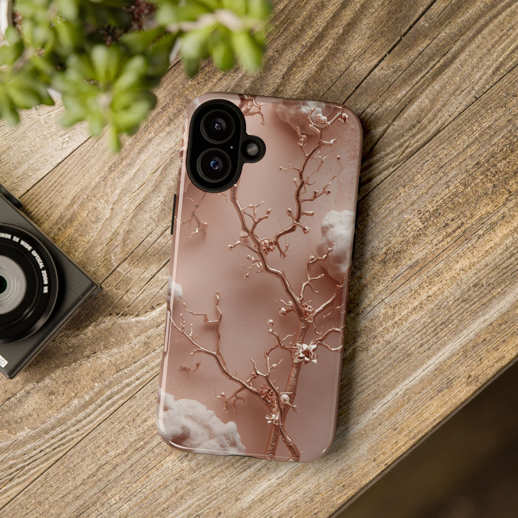 Metallic Tree - Tough Phone Case