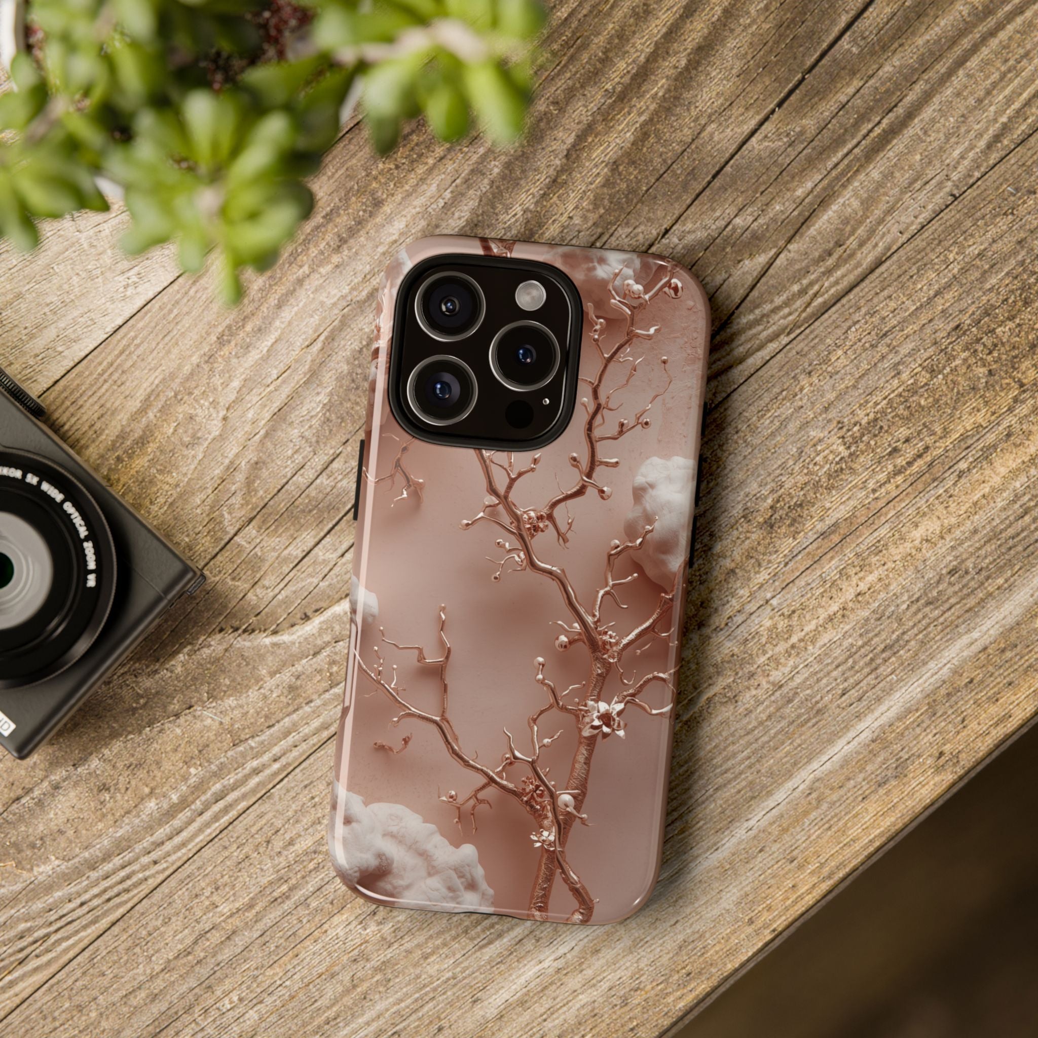 Metallic Tree - Tough Phone Case