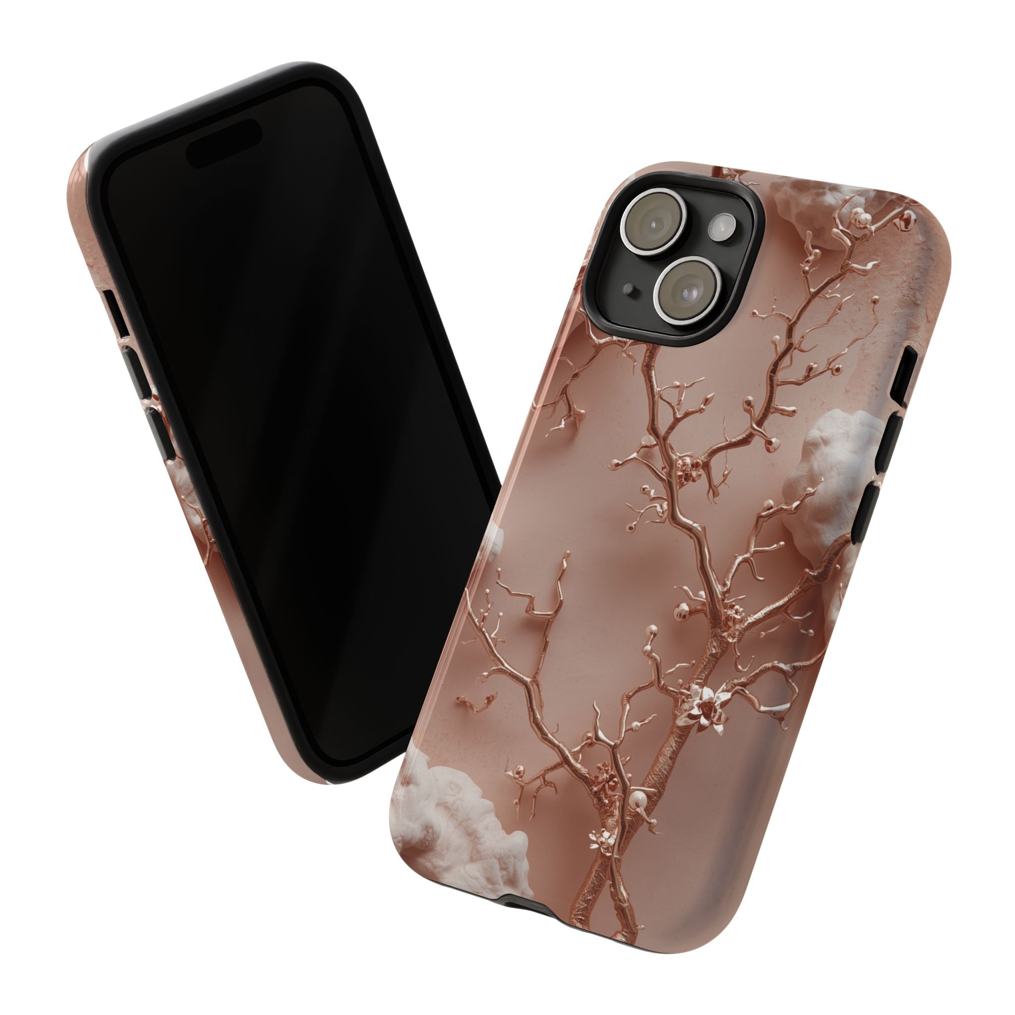 Metallic Tree - Tough Phone Case