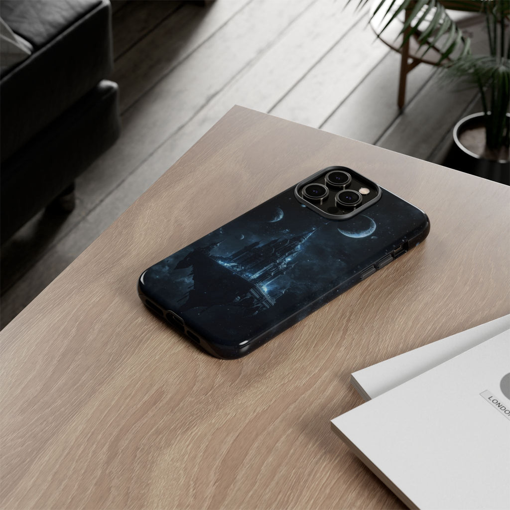 Dark Floating Castle - Tough Phone Case