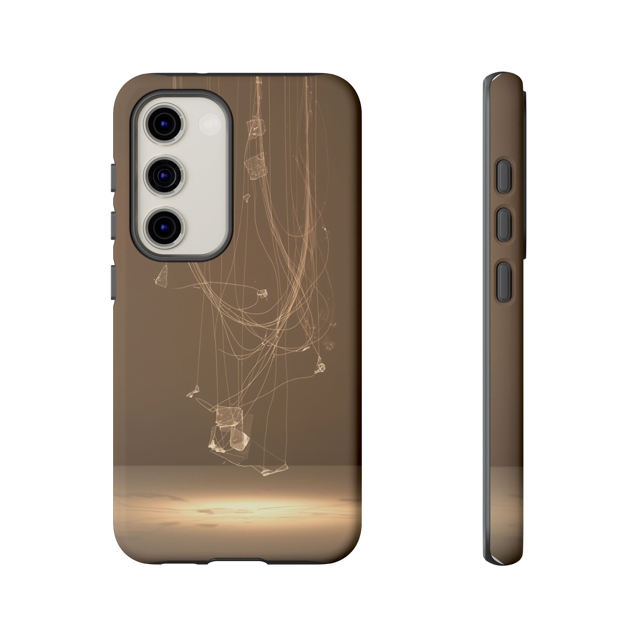 Minimal Swirl - Tough Phone Case