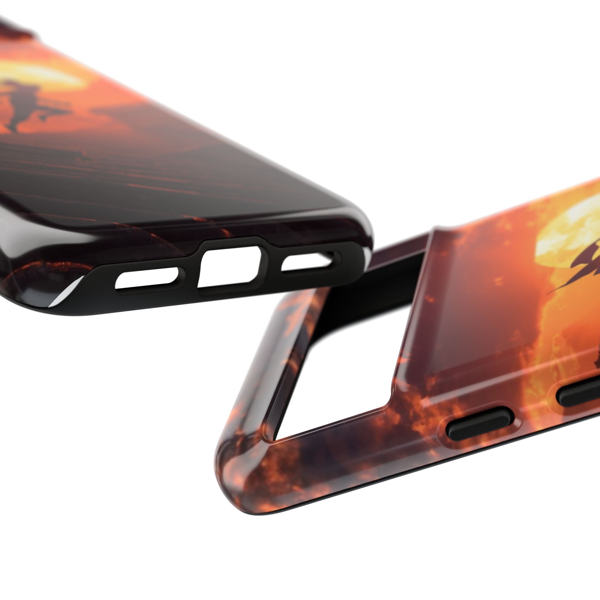Ninja Sunset - Tough Phone Case