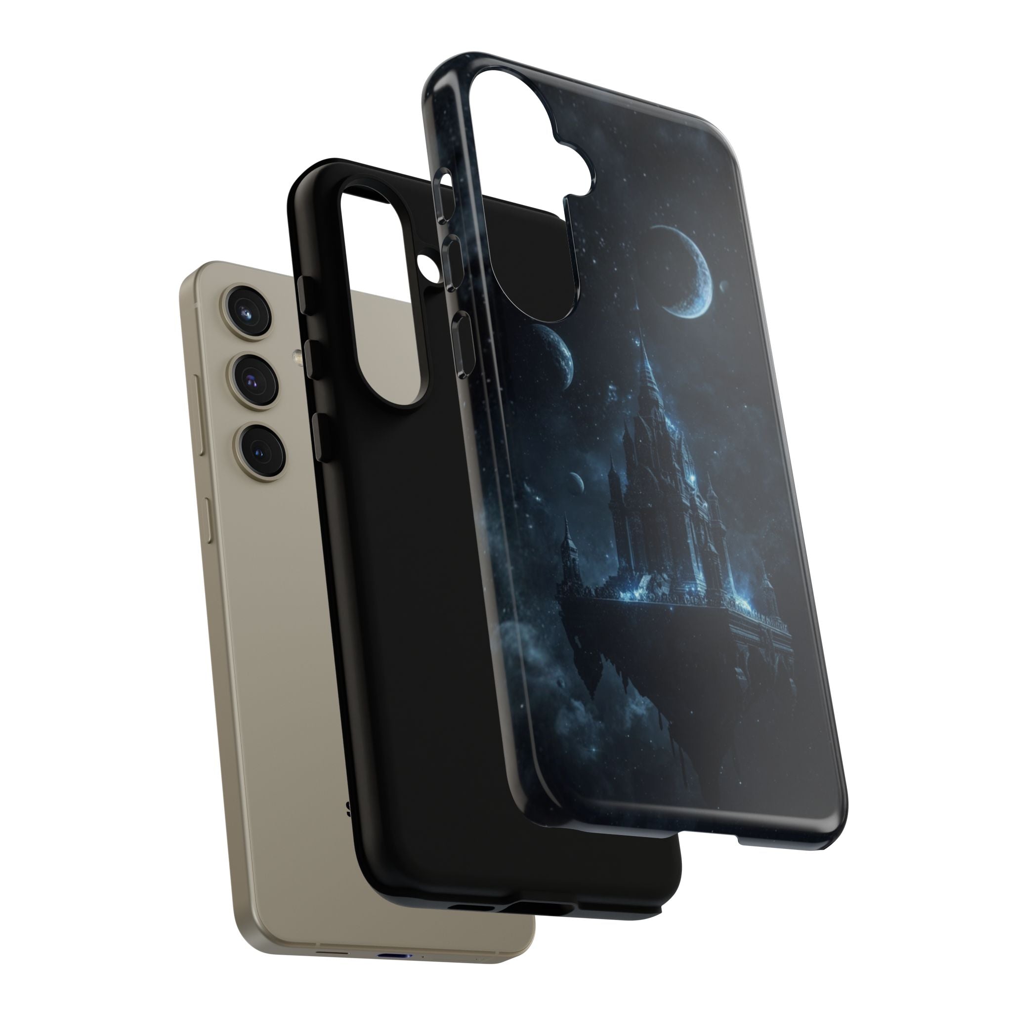 Dark Floating Castle - Tough Phone Case