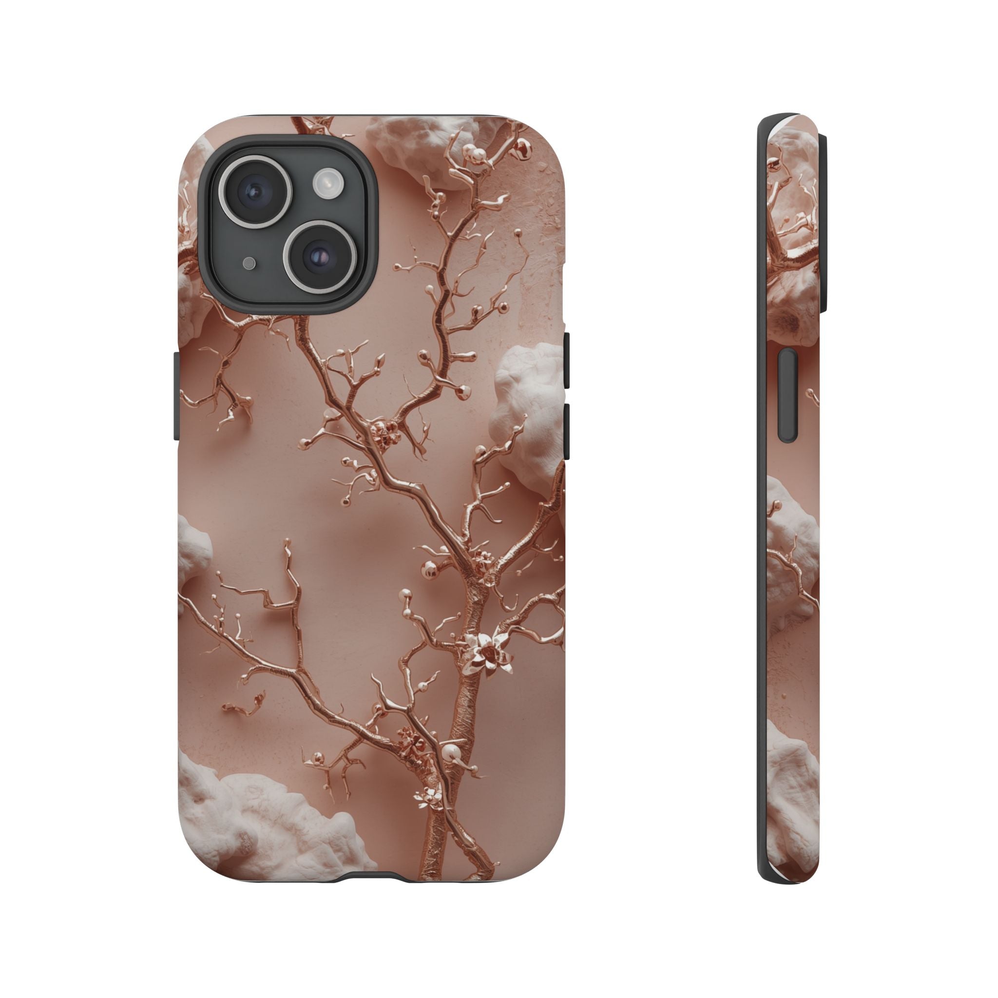 Metallic Tree - Tough Phone Case
