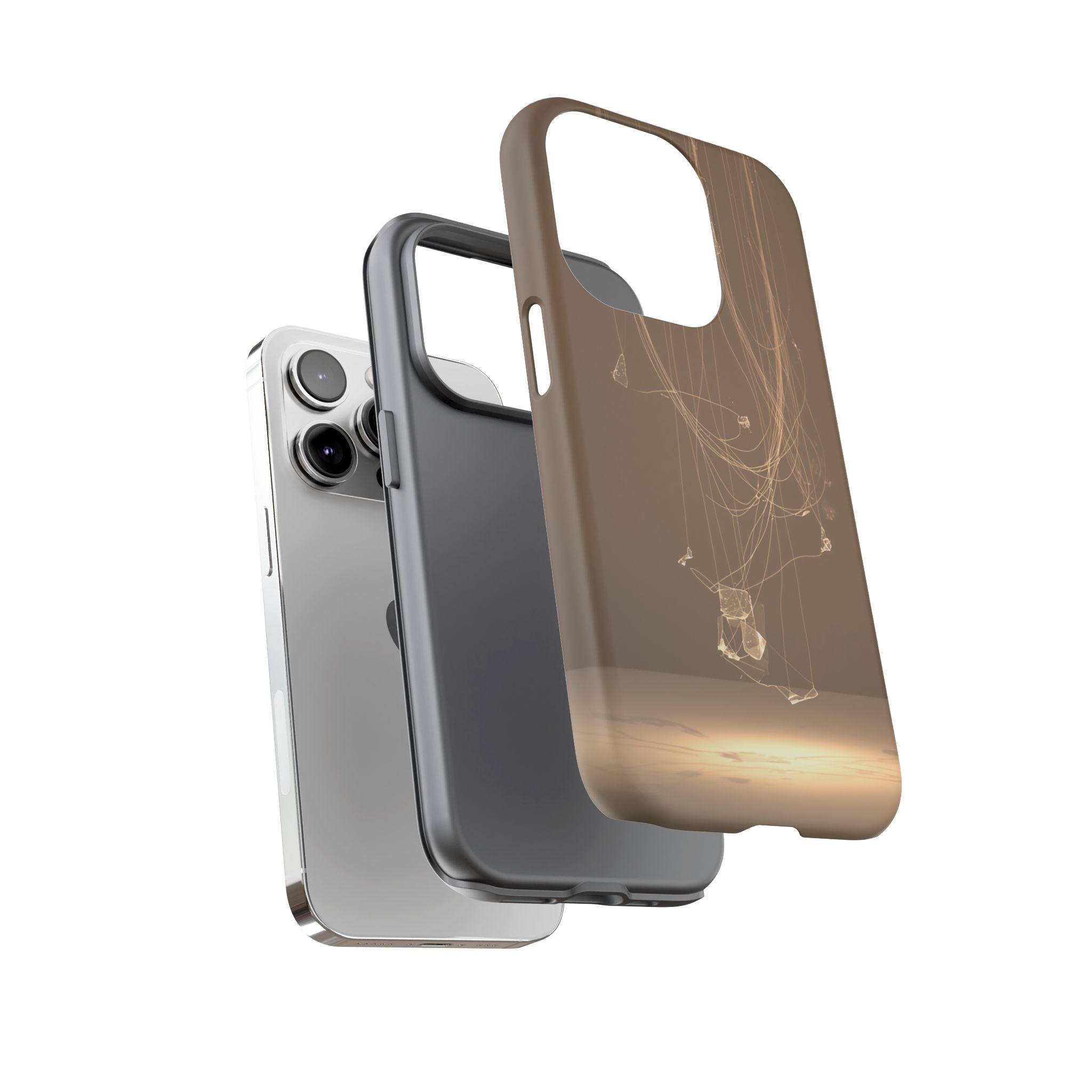 Minimal Swirl - Tough Phone Case