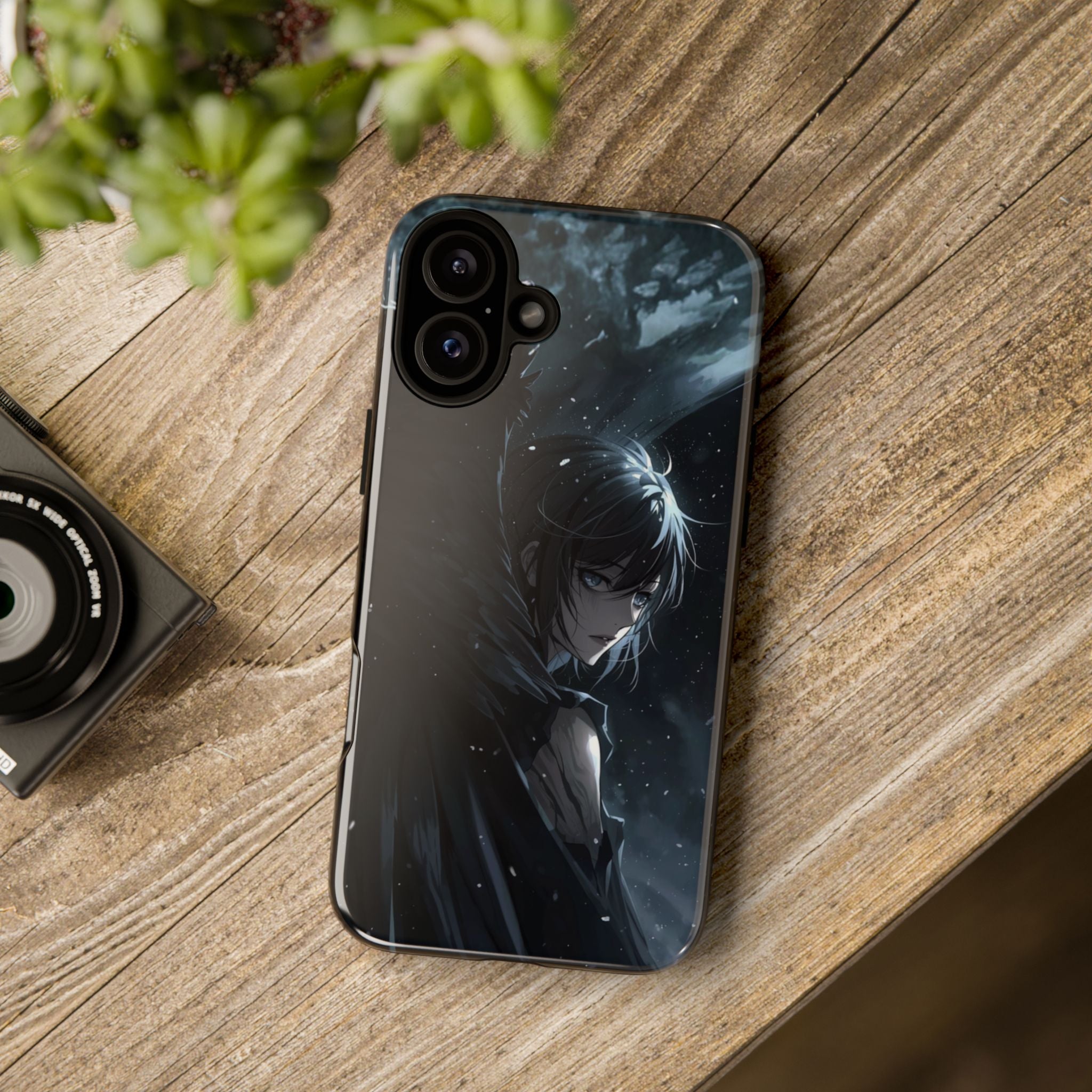 Dark Anime Warrior - Tough Phone Case