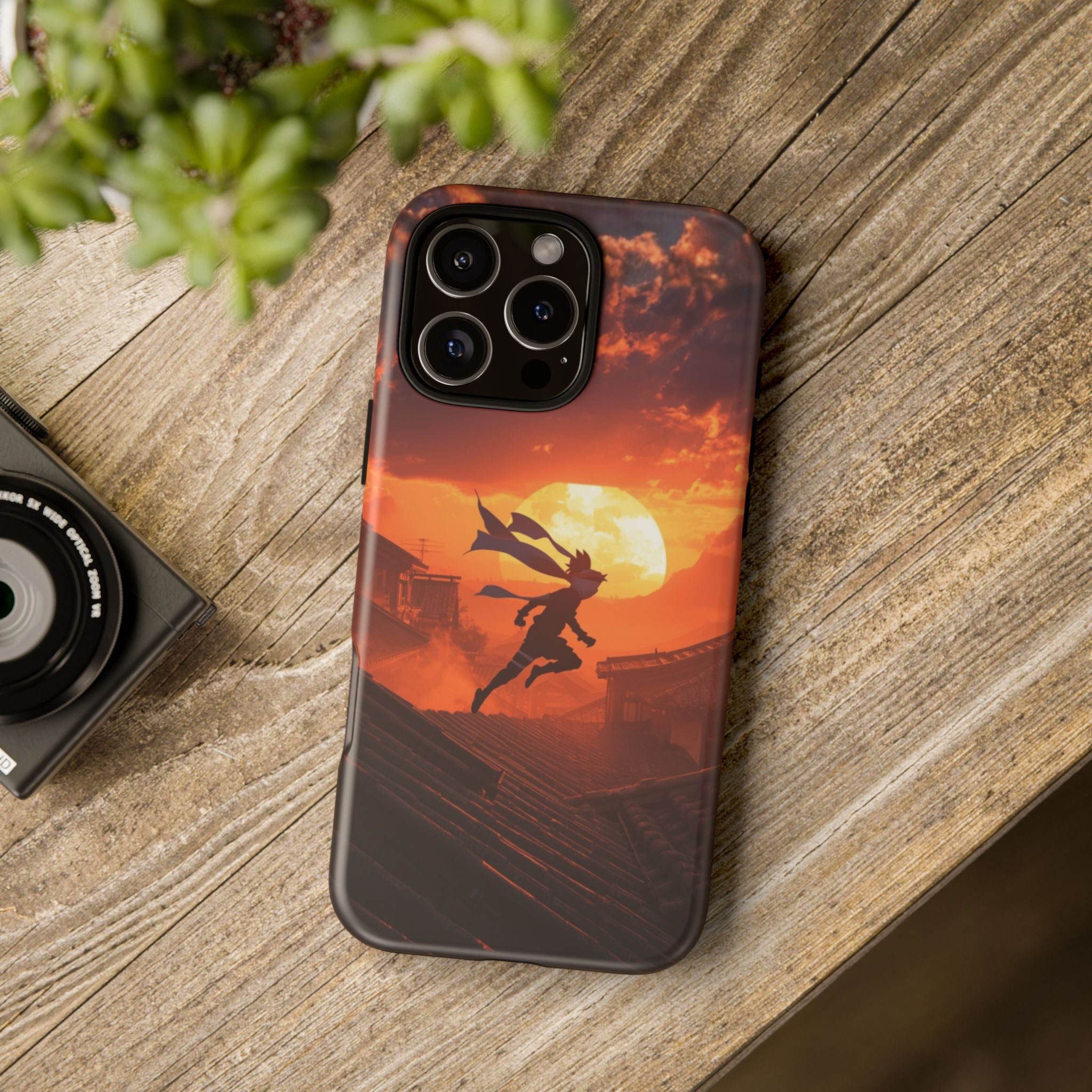 Ninja Sunset - Tough Phone Case