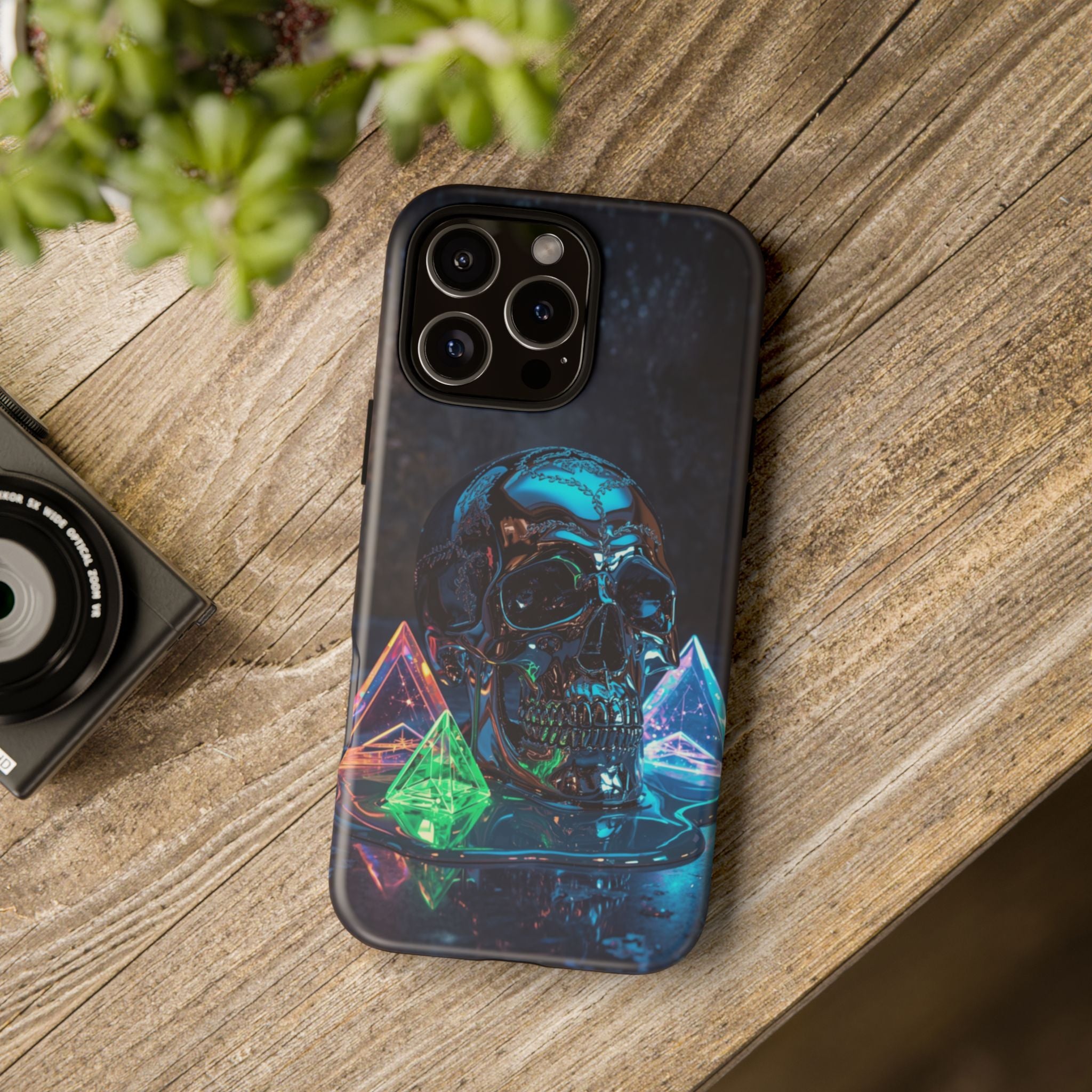 Neon Skull - Gothic Tough Case