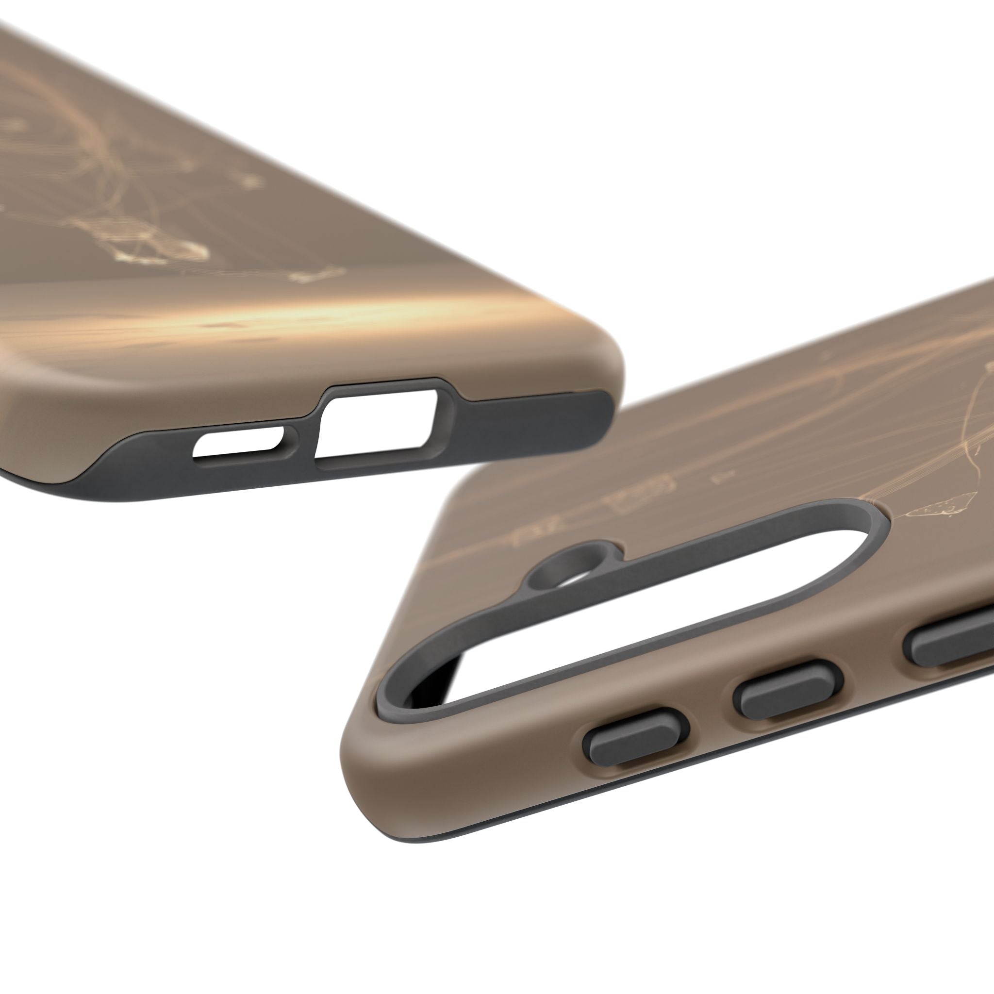 Minimal Swirl - Tough Phone Case