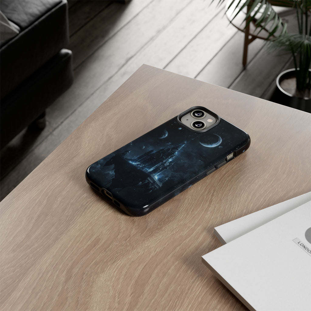 Dark Floating Castle - Tough Phone Case
