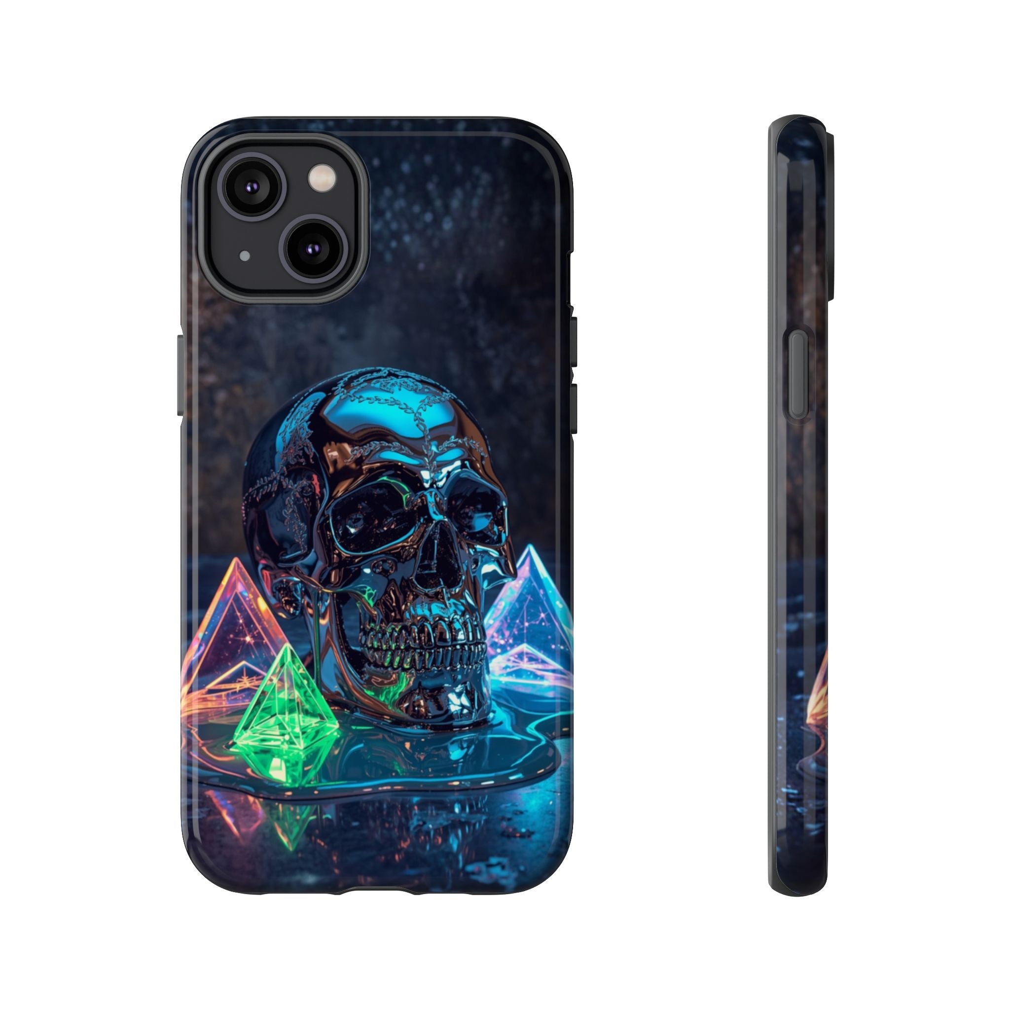 Neon Skull - Gothic Tough Case