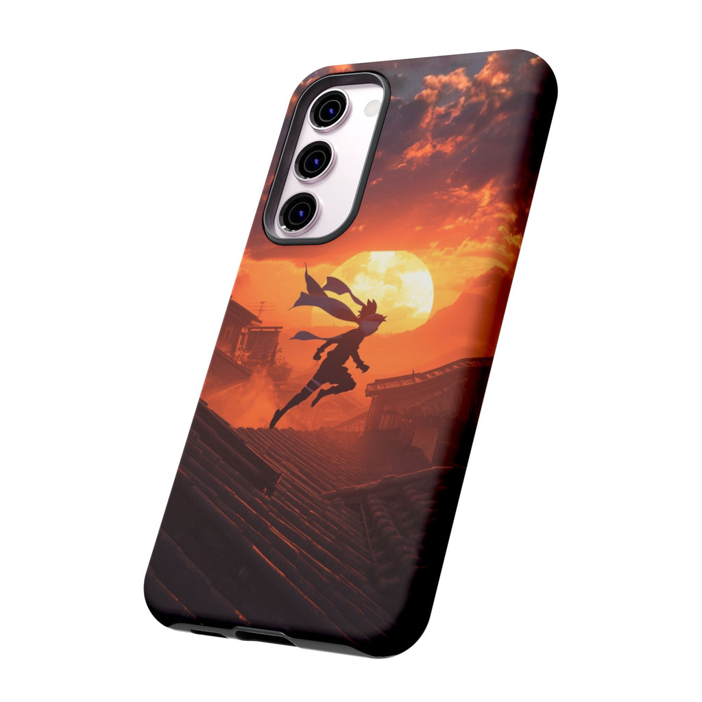 Ninja Sunset - Tough Phone Case
