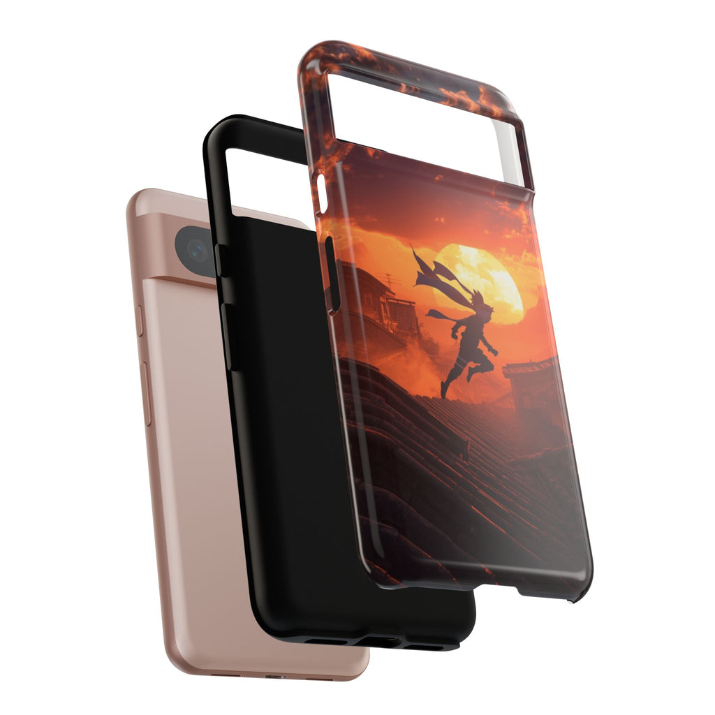 Ninja Sunset - Tough Phone Case