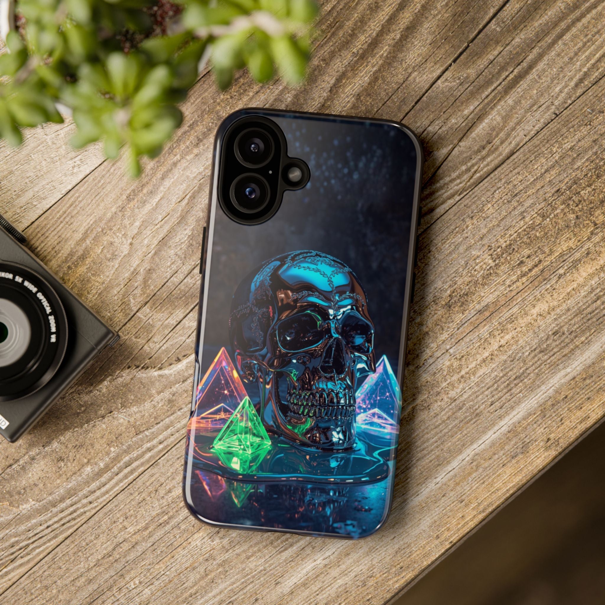 Neon Skull - Gothic Tough Case