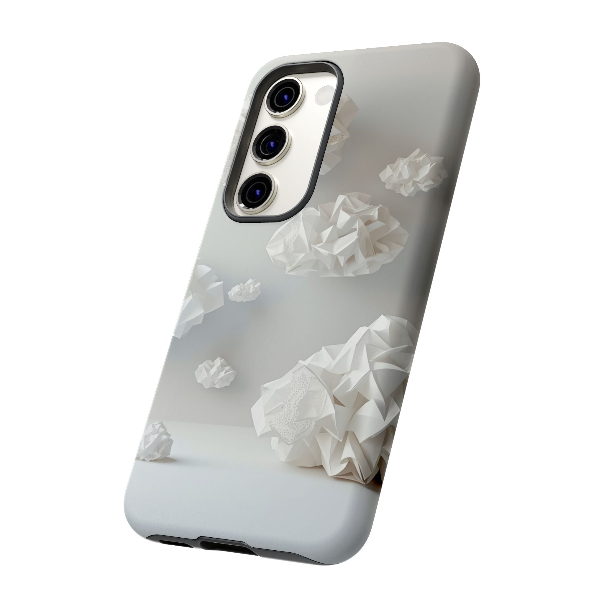 Origami Clouds - Tough Phone Case