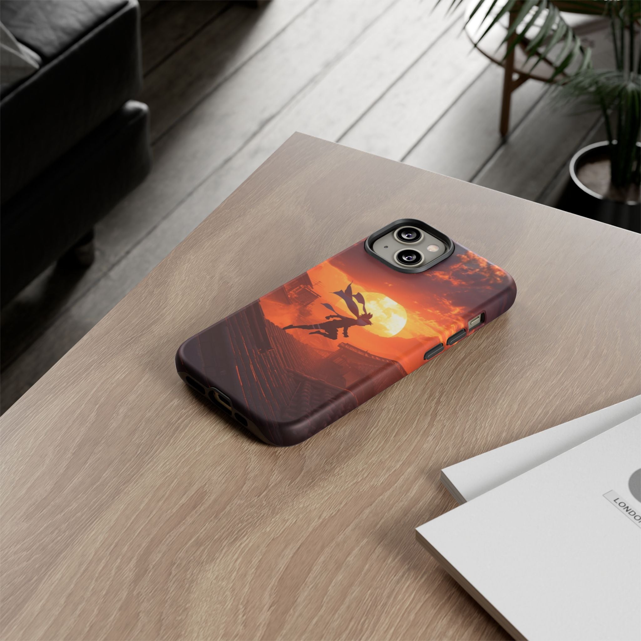 Ninja Sunset - Tough Phone Case
