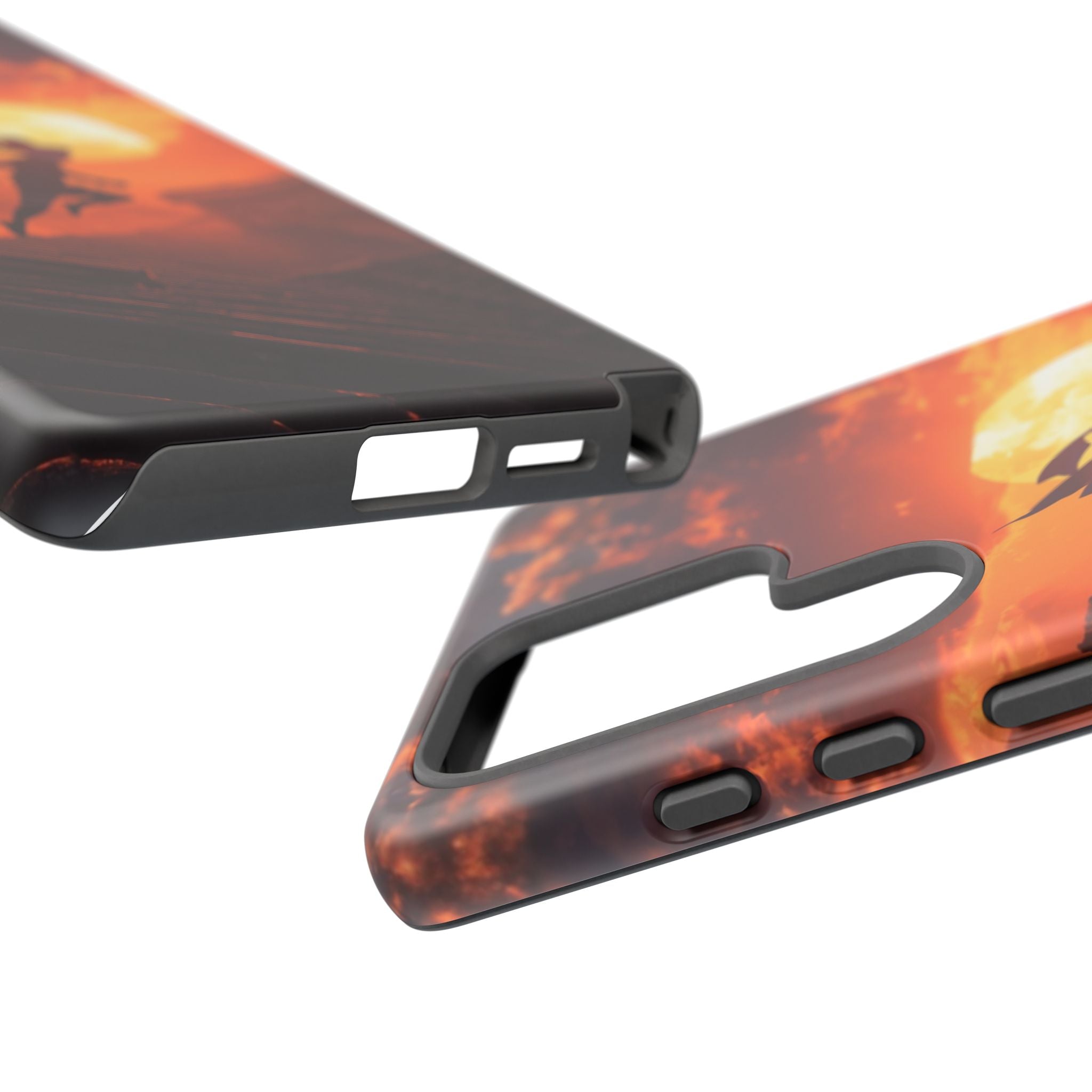Ninja Sunset - Tough Phone Case