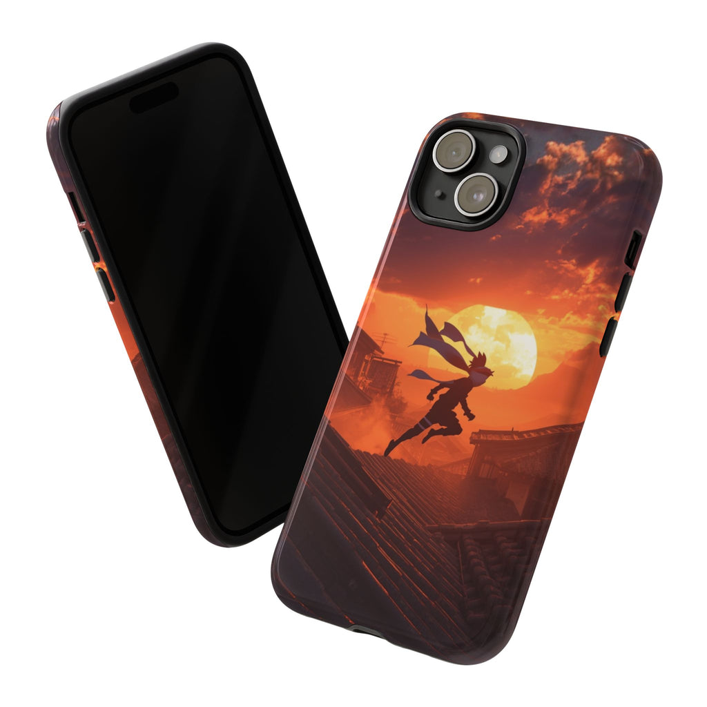 Ninja Sunset - Tough Phone Case