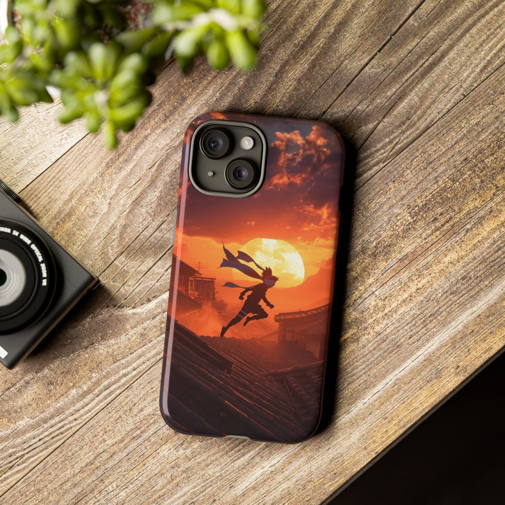 Ninja Sunset - Tough Phone Case