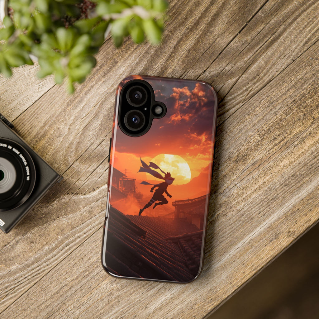 Ninja Sunset - Tough Phone Case