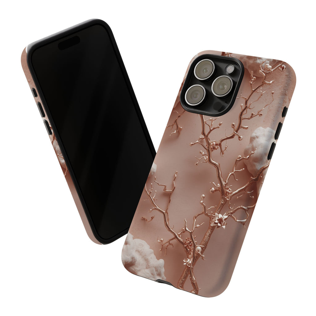 Metallic Tree - Tough Phone Case