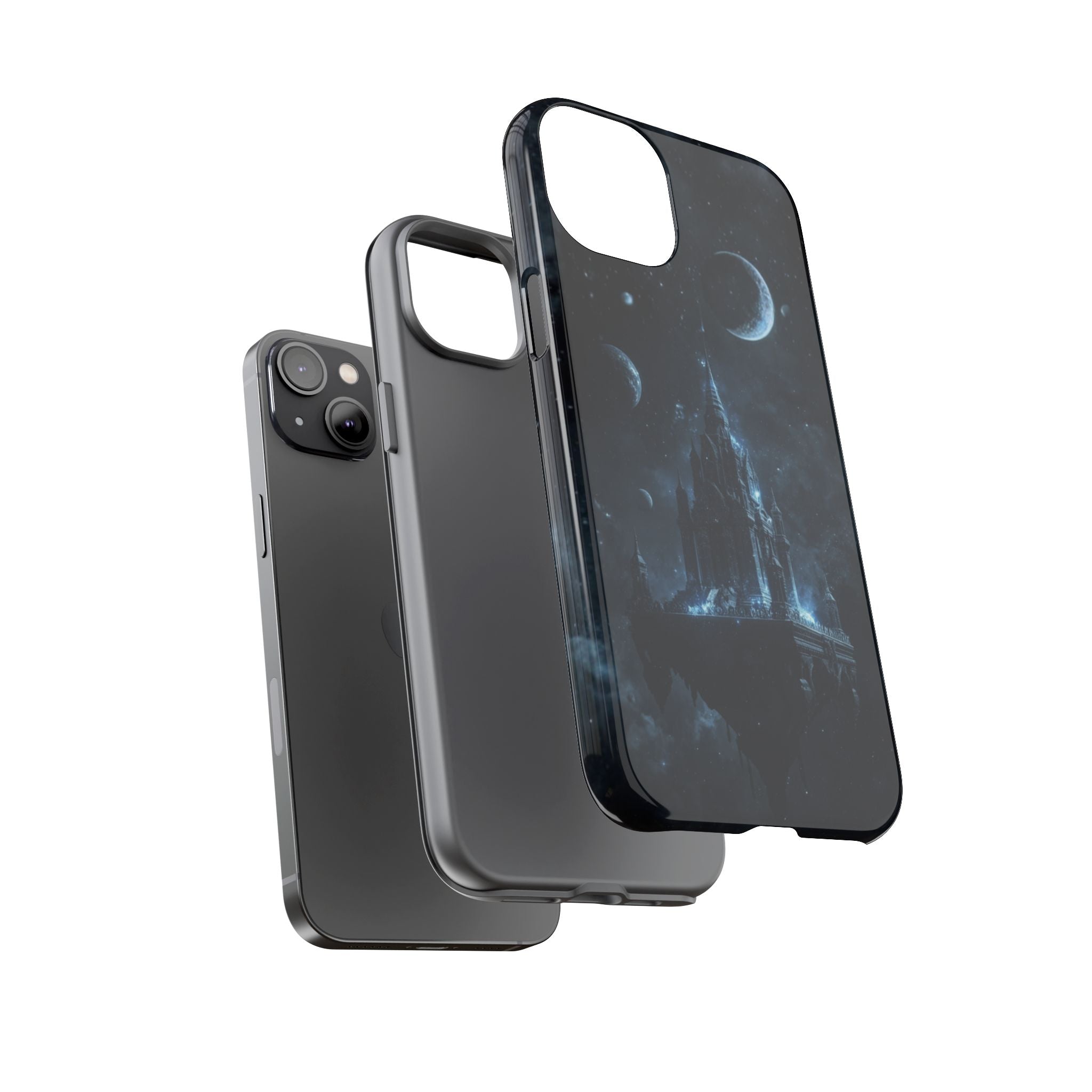 Dark Floating Castle - Tough Phone Case