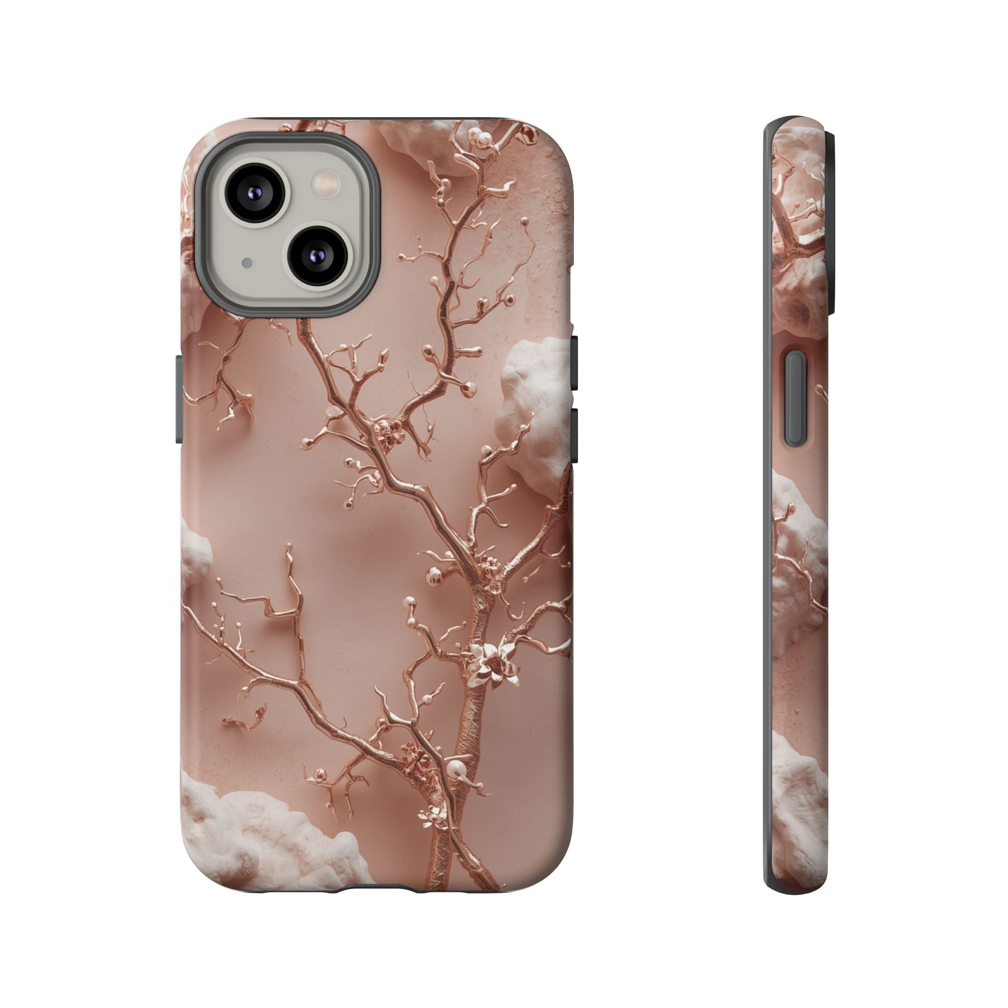 Metallic Tree - Tough Phone Case
