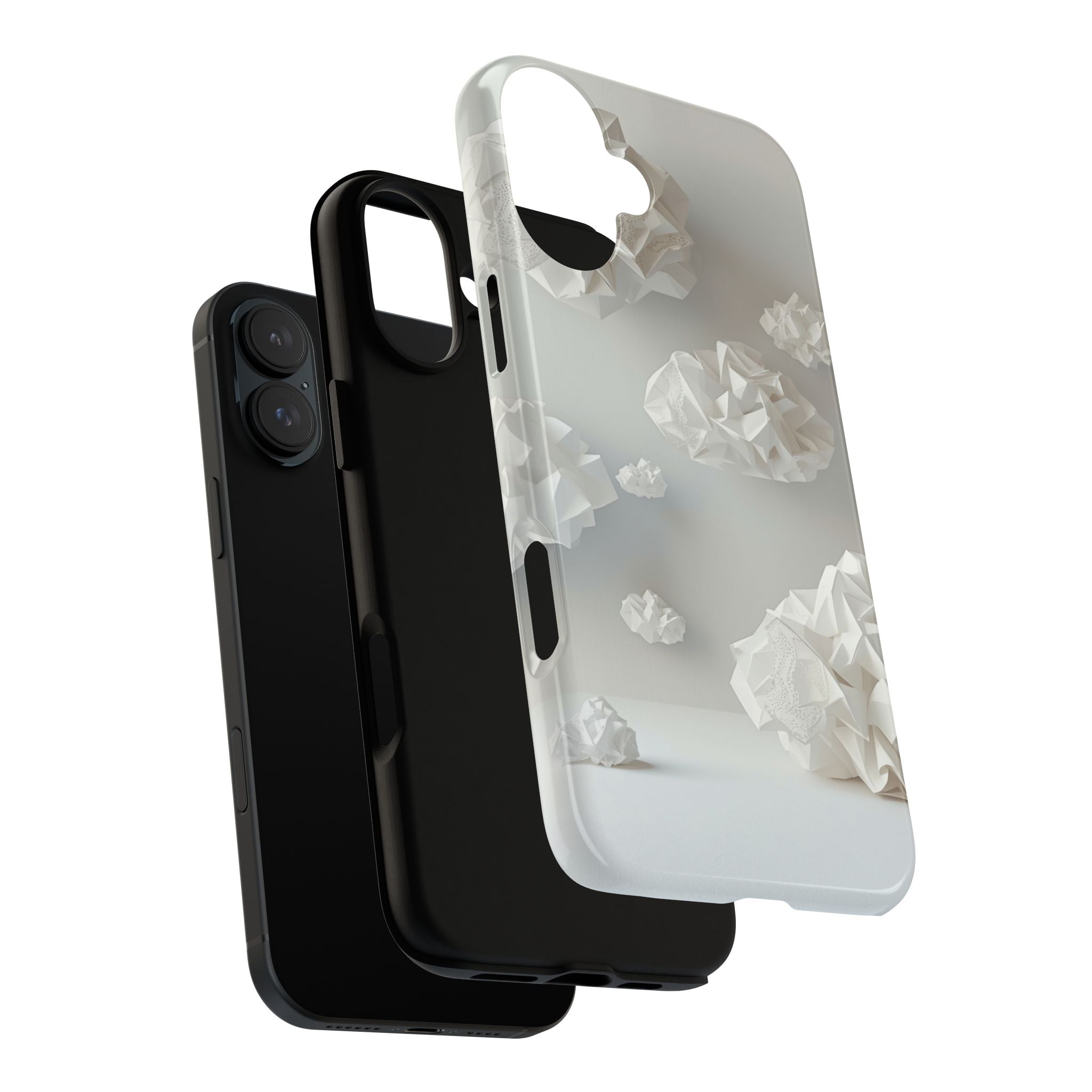 Origami Clouds - Tough Phone Case