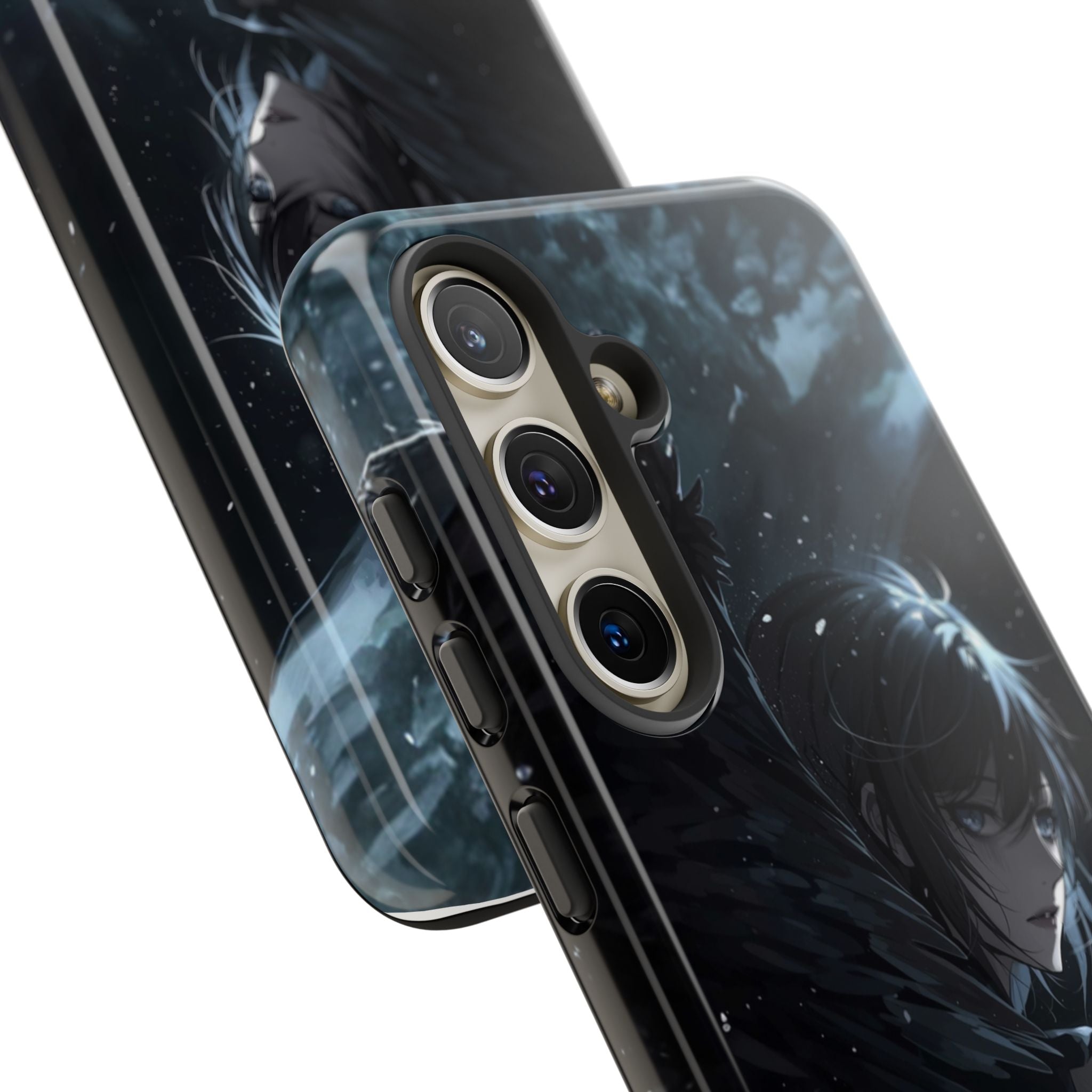 Dark Anime Warrior - Tough Phone Case