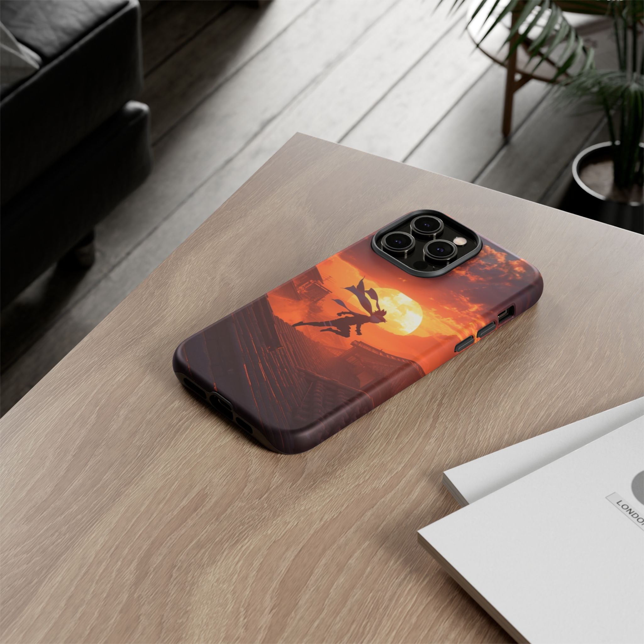 Ninja Sunset - Tough Phone Case