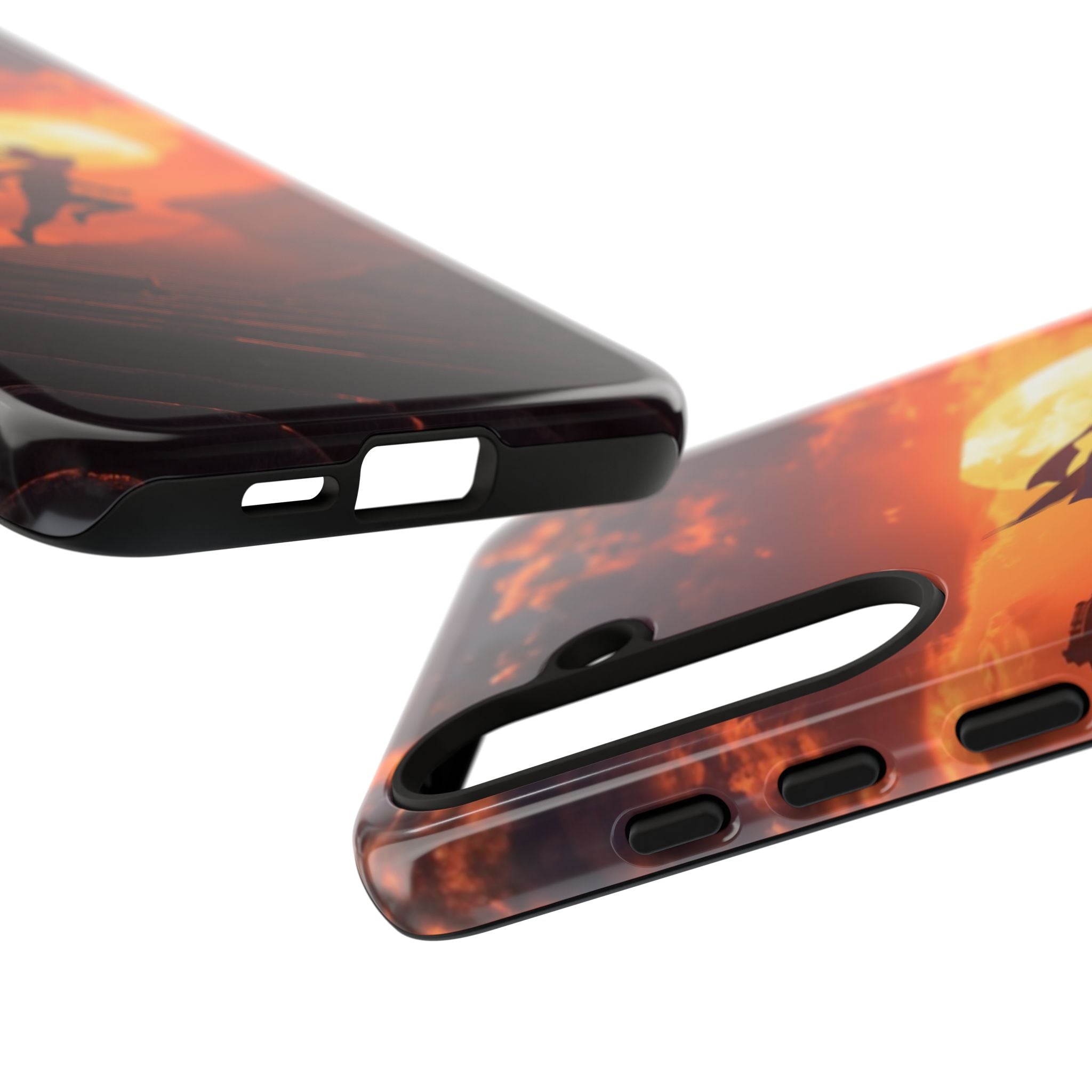 Ninja Sunset - Tough Phone Case