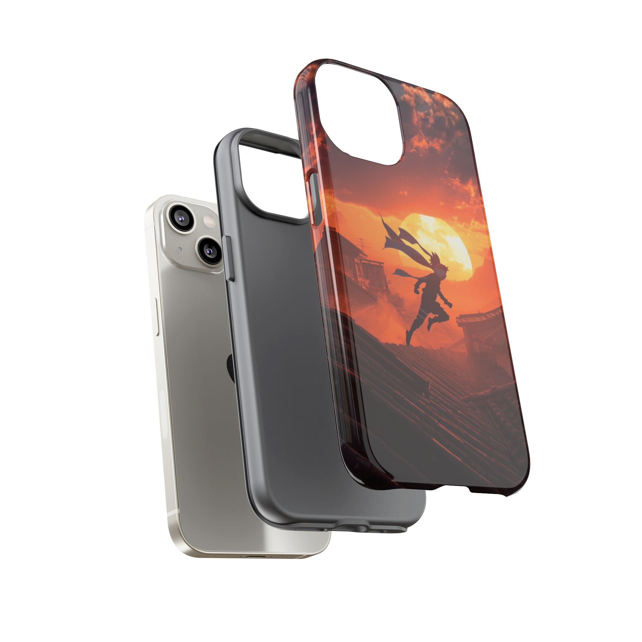 Ninja Sunset - Tough Phone Case