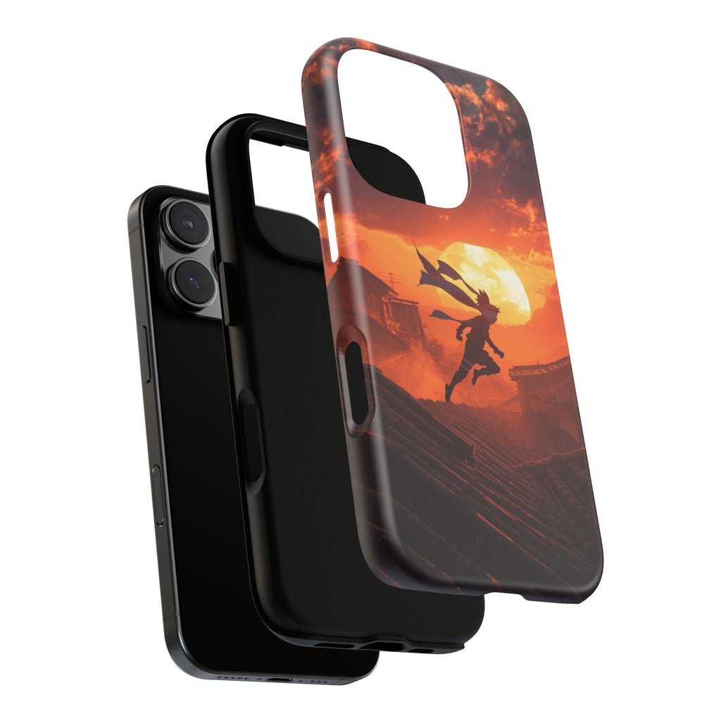 Ninja Sunset - Tough Phone Case