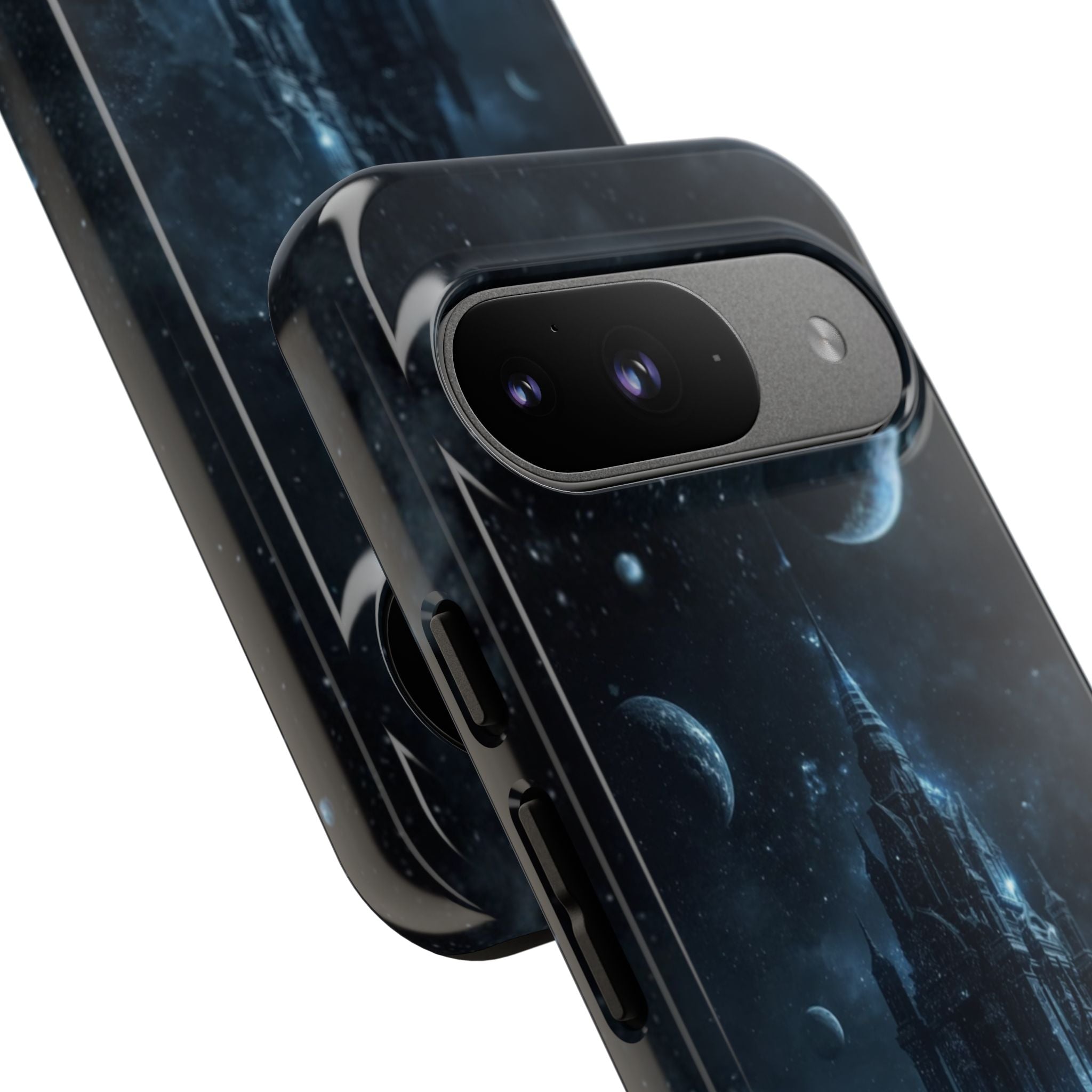 Dark Floating Castle - Tough Phone Case