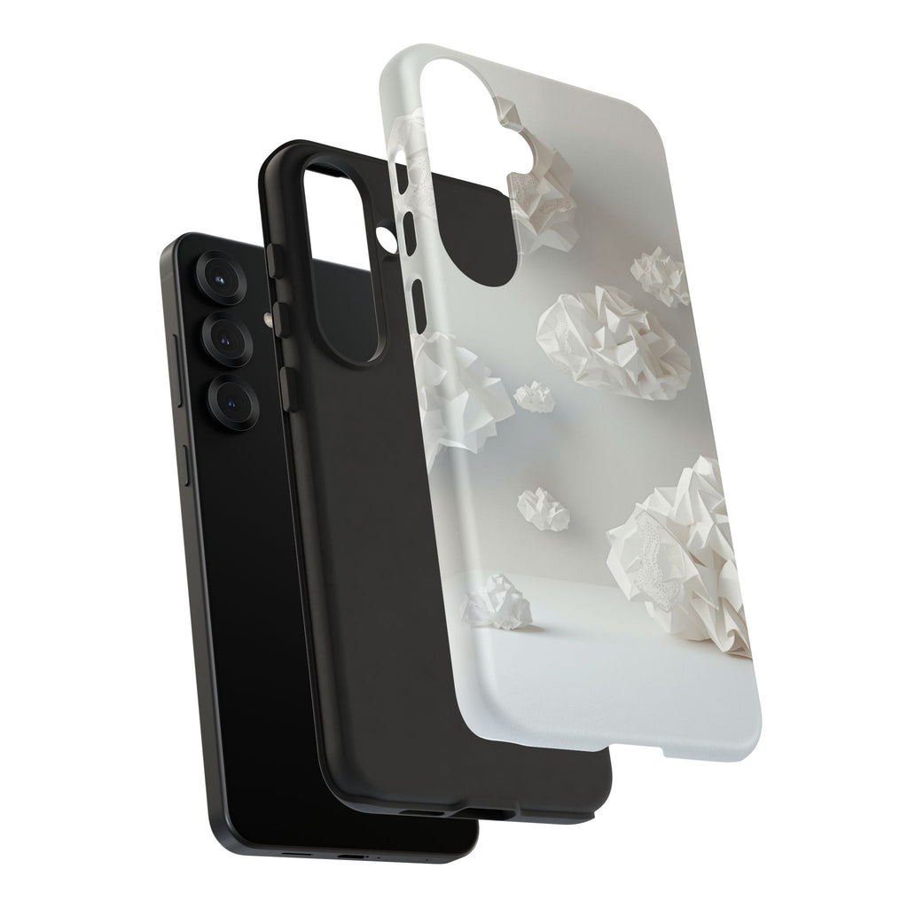 Origami Clouds - Tough Phone Case