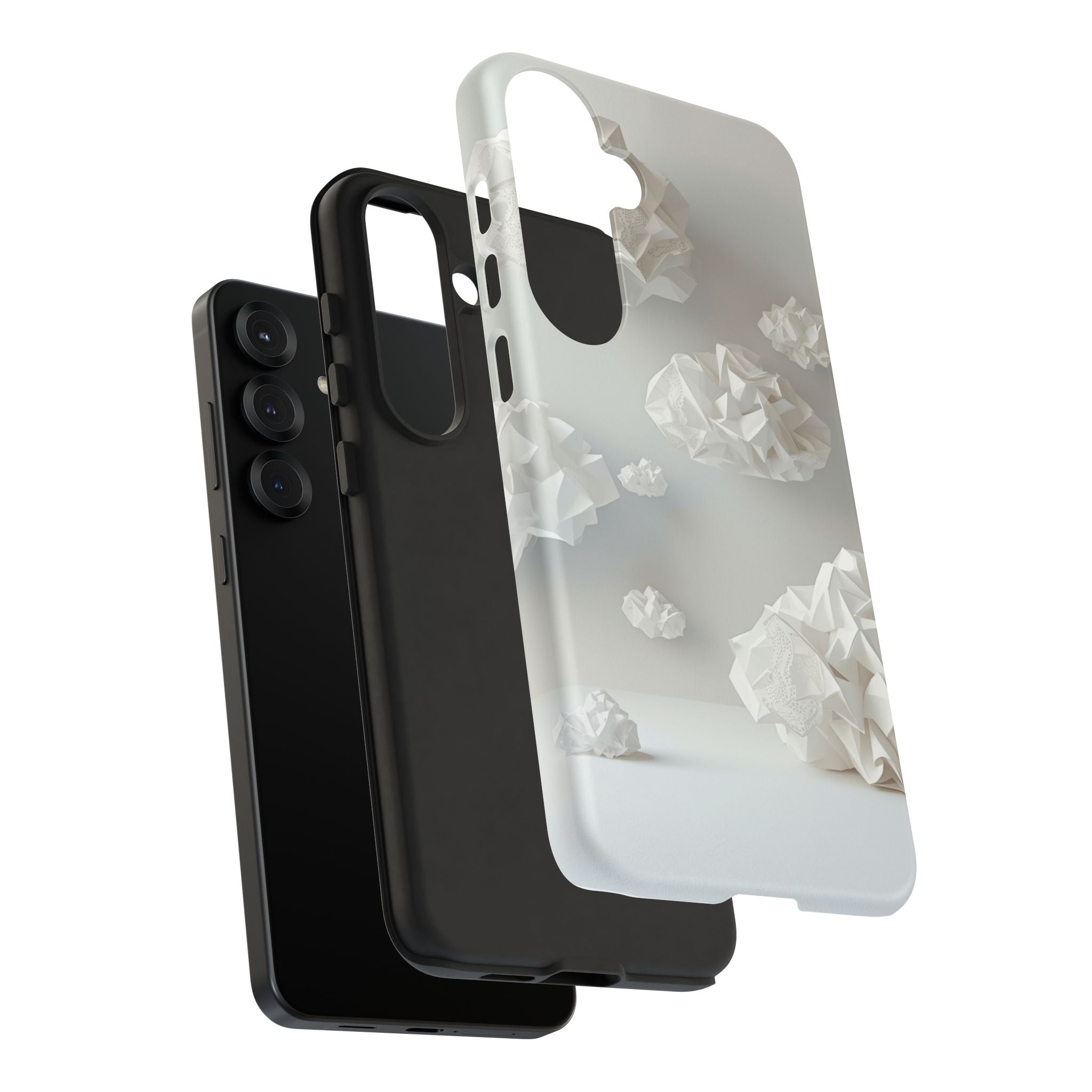 Origami Clouds - Tough Phone Case